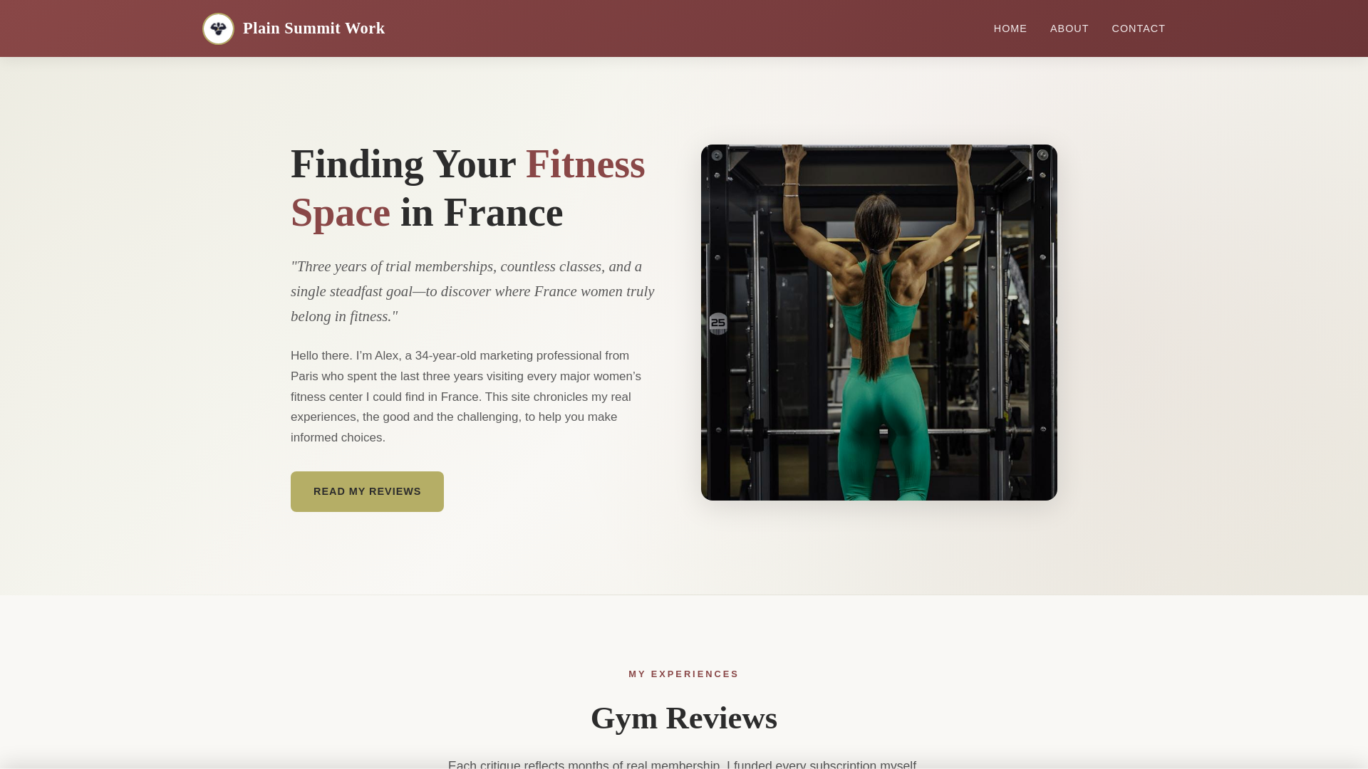 website screenshot of https://plainsummitwork.bond/