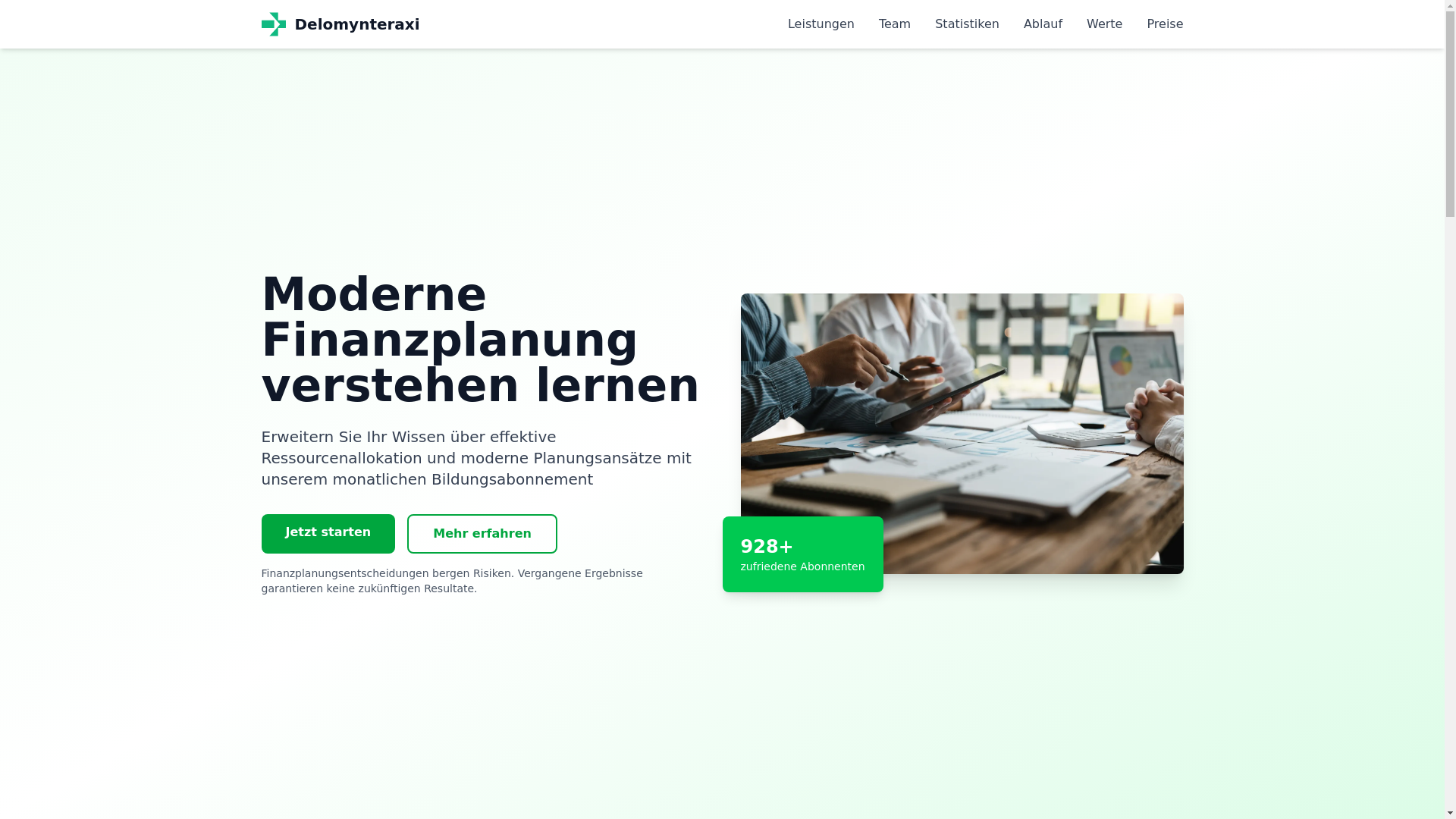 website screenshot of https://delomynteraxi.com