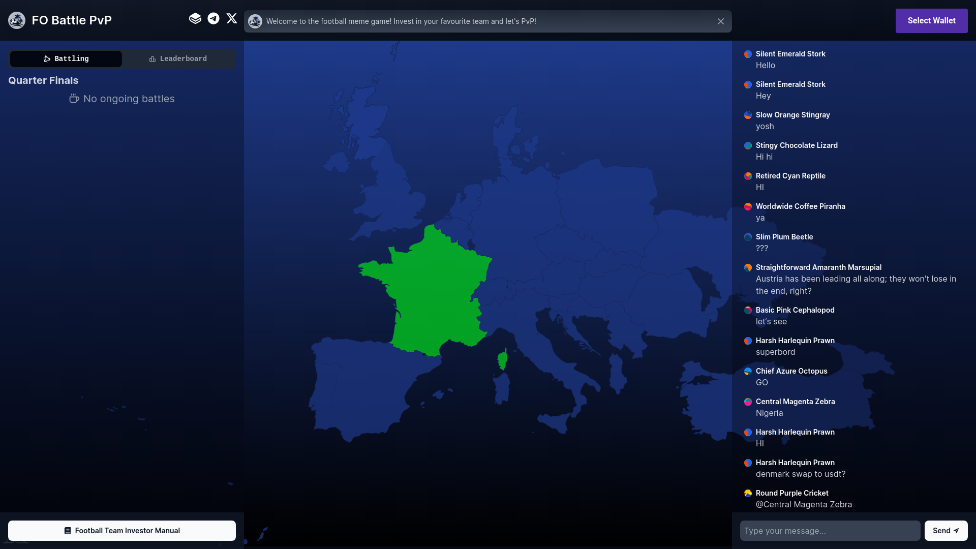 website screenshot of https://foot.ballpvp.fun/