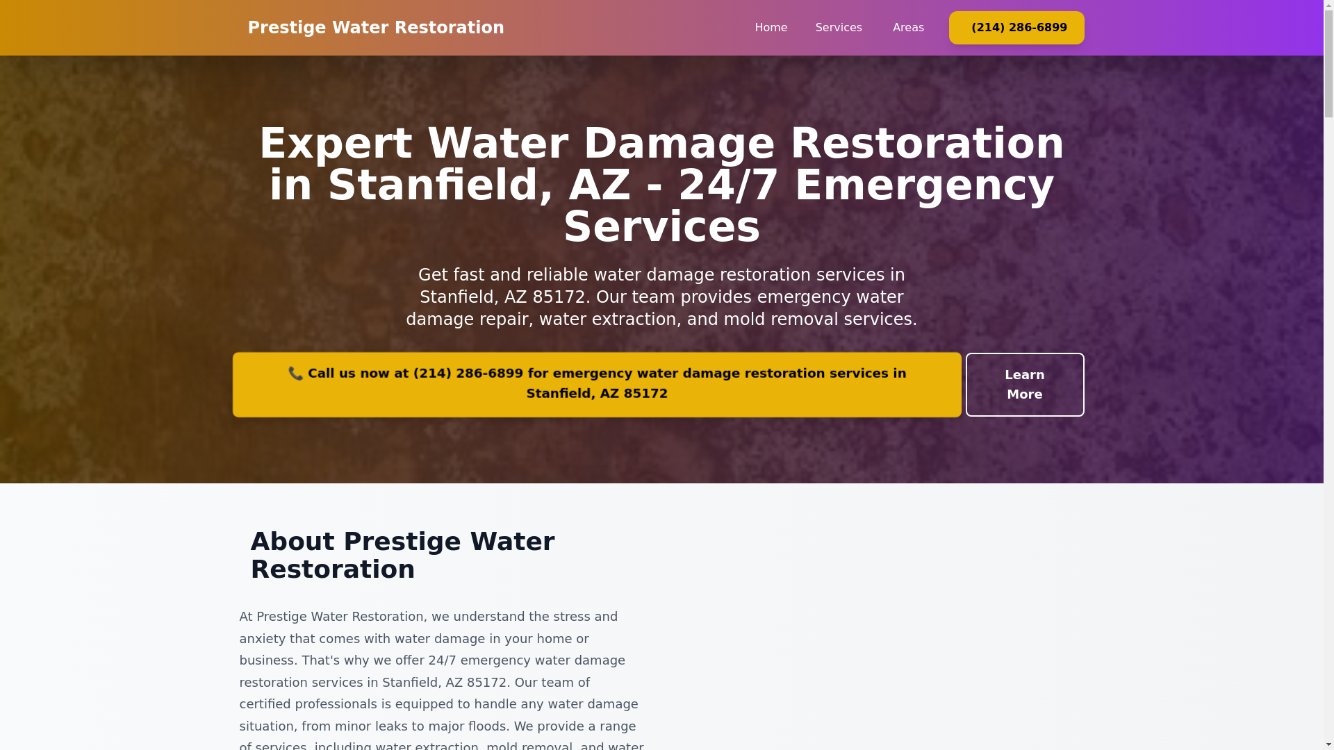 website screenshot of https://water-damage-restoration-stanfield-az.pages.dev/