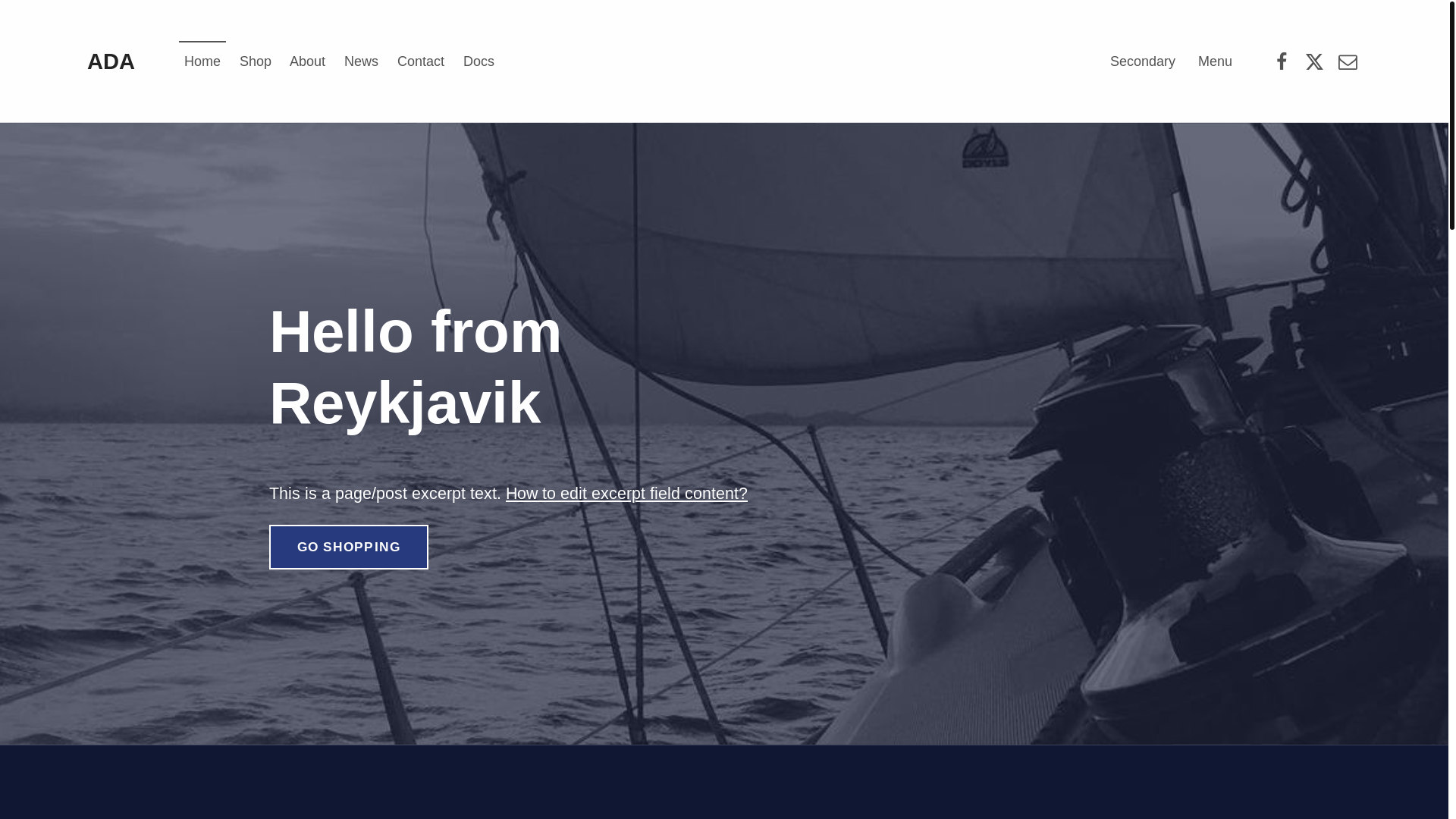 website screenshot of https://adaw3c.com/