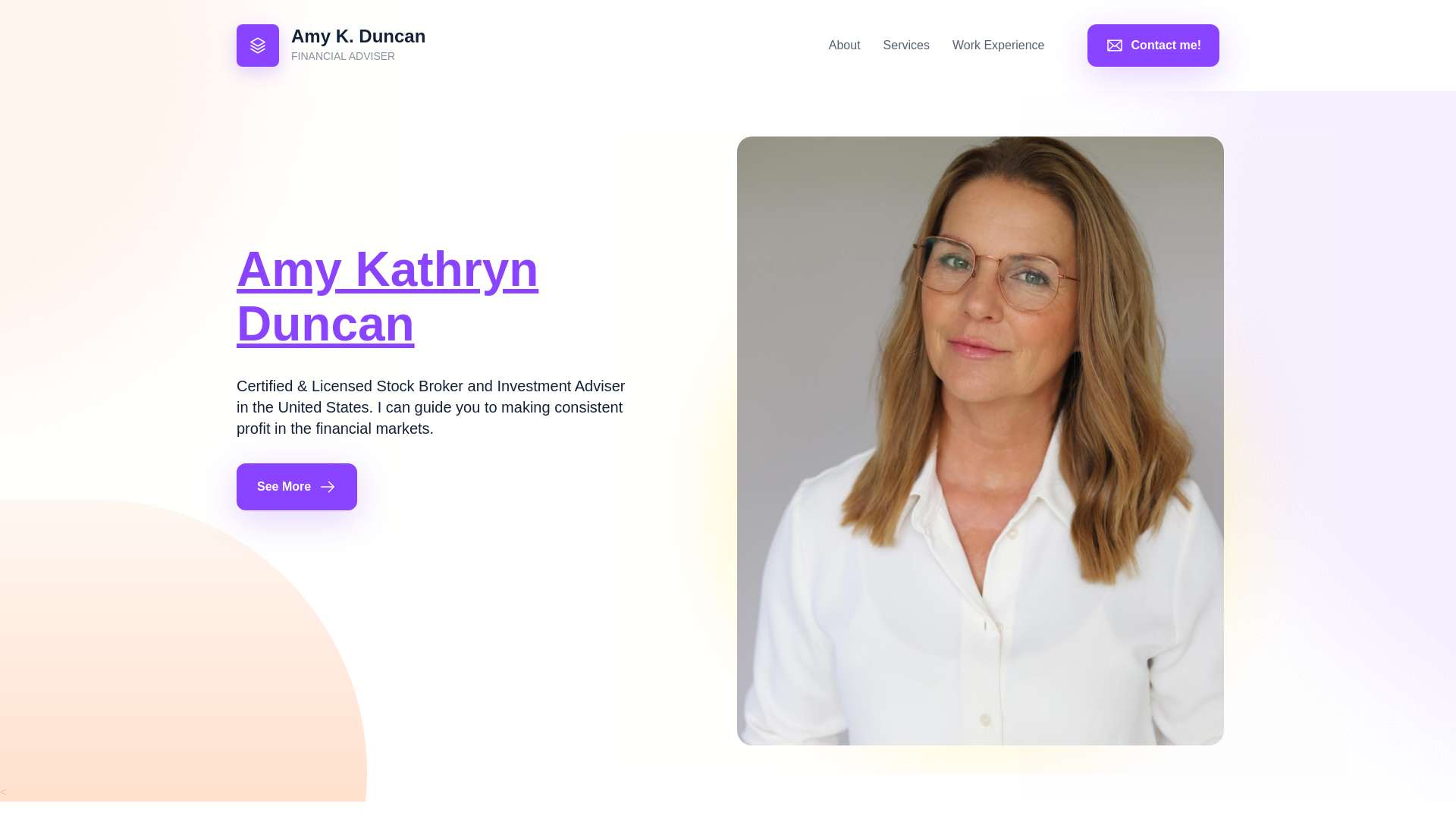 website screenshot of https://amykathrynduncan.com