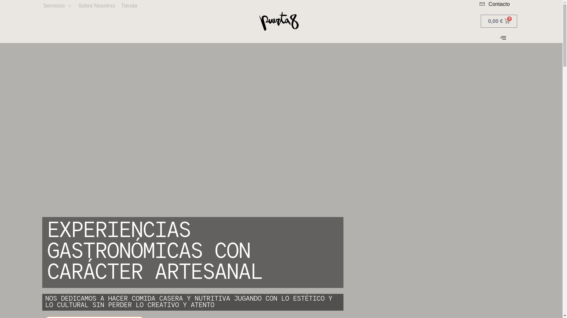 website screenshot of https://catering-puerta8.com/