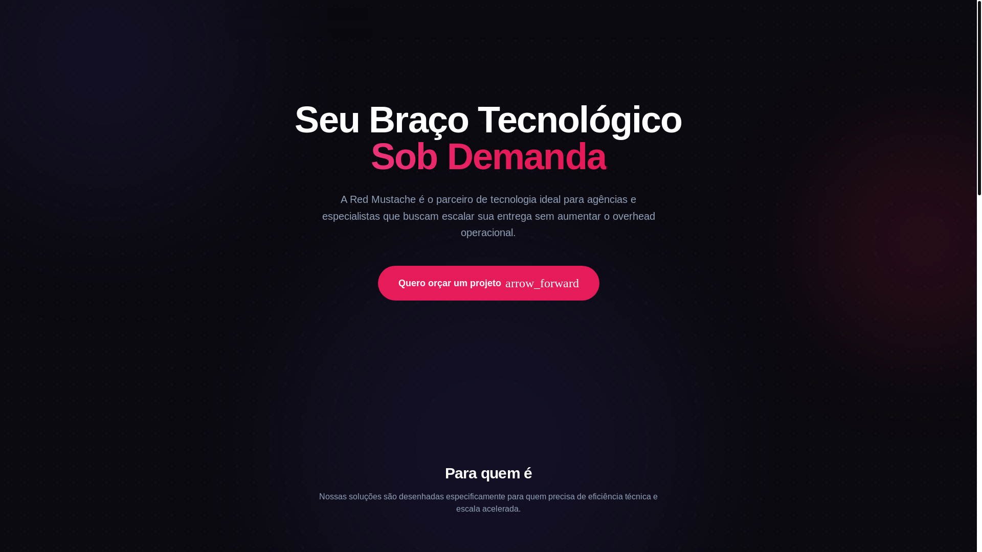 website screenshot of https://redmustachedesign.pages.dev/