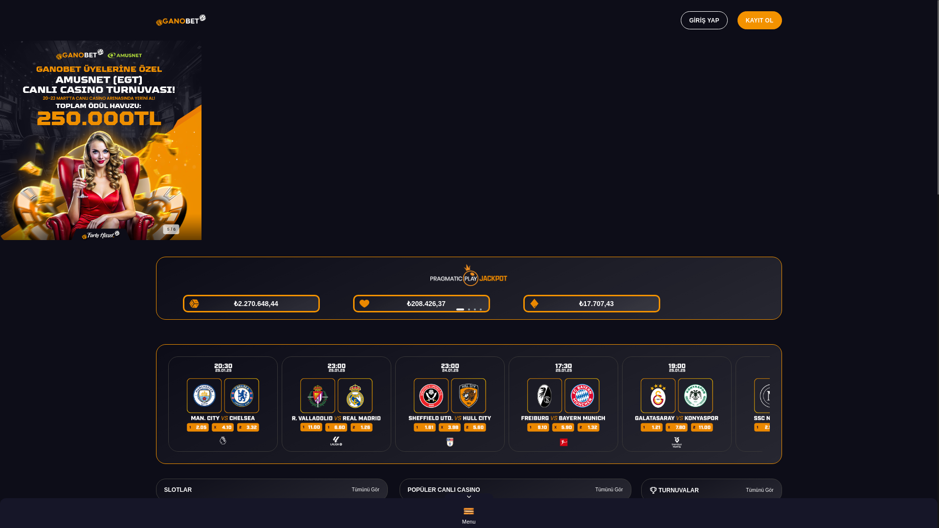 website screenshot of https://470ganobet.com/