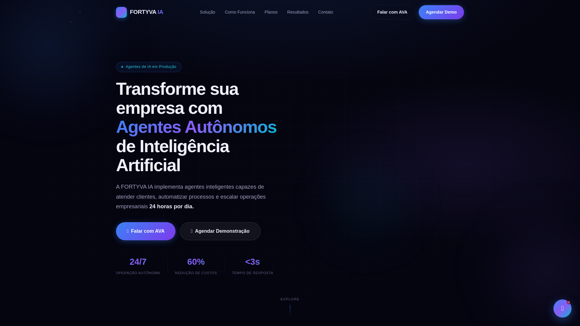 website screenshot of https://fortyvaai.pages.dev/