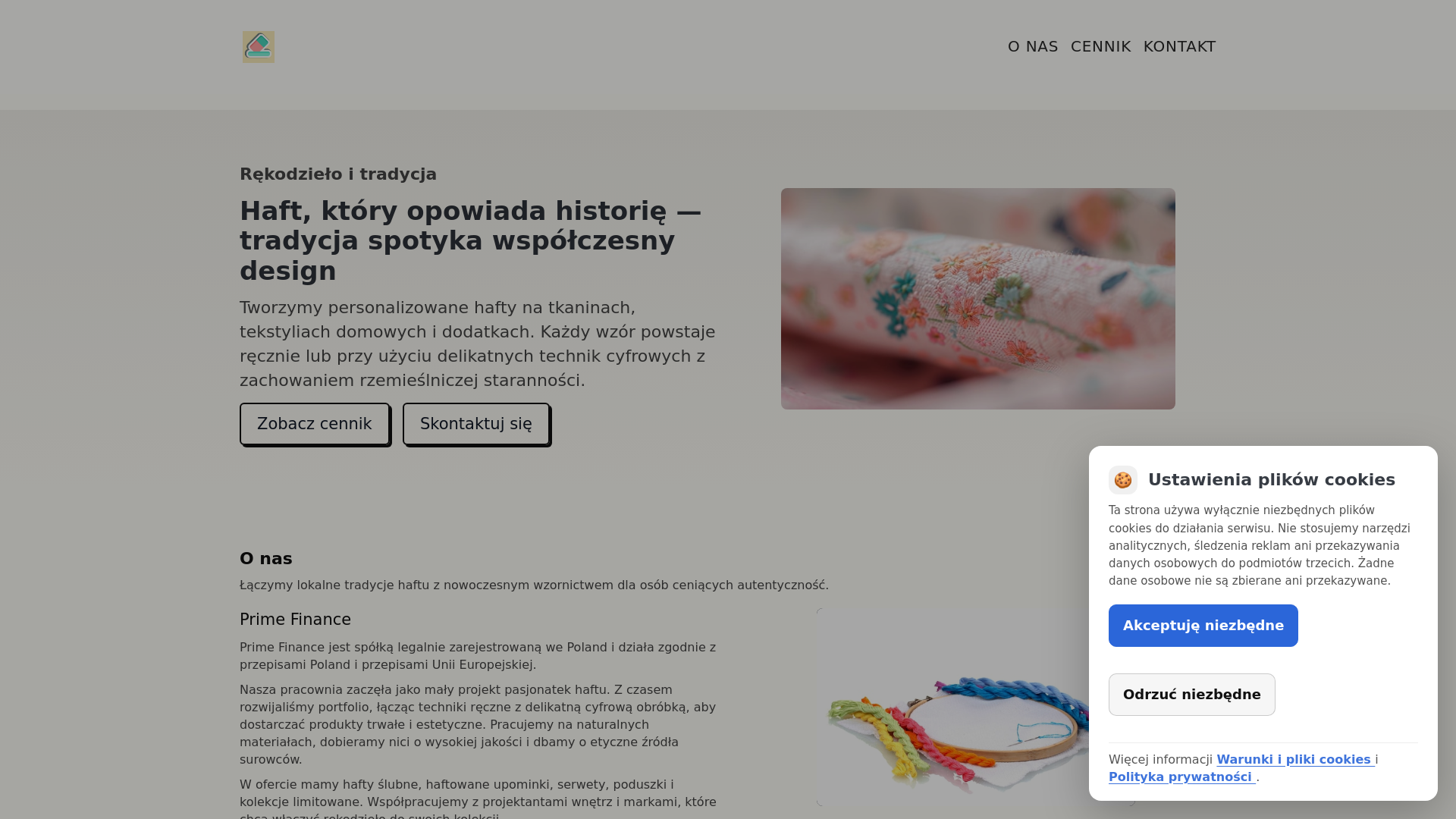 website screenshot of https://oshhcillatory.info/