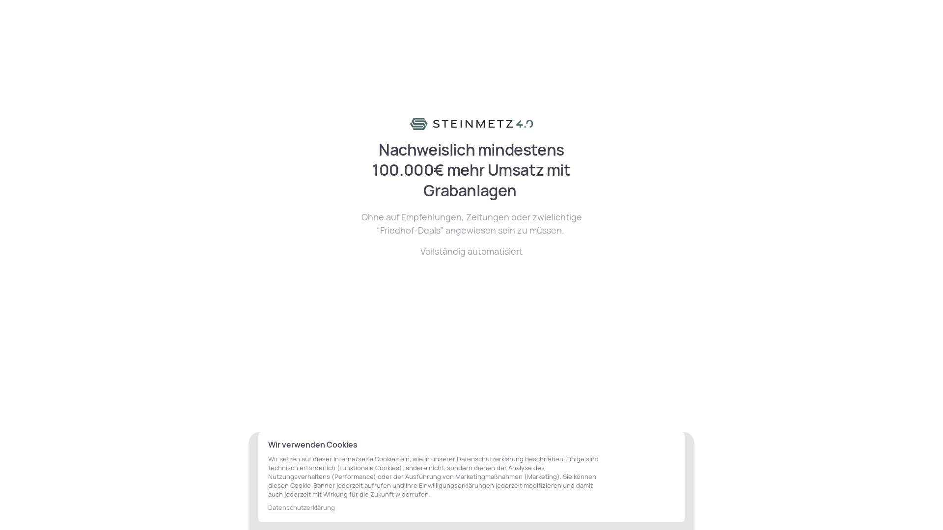 website screenshot of https://steinmetz-vier-punkt-null.com/