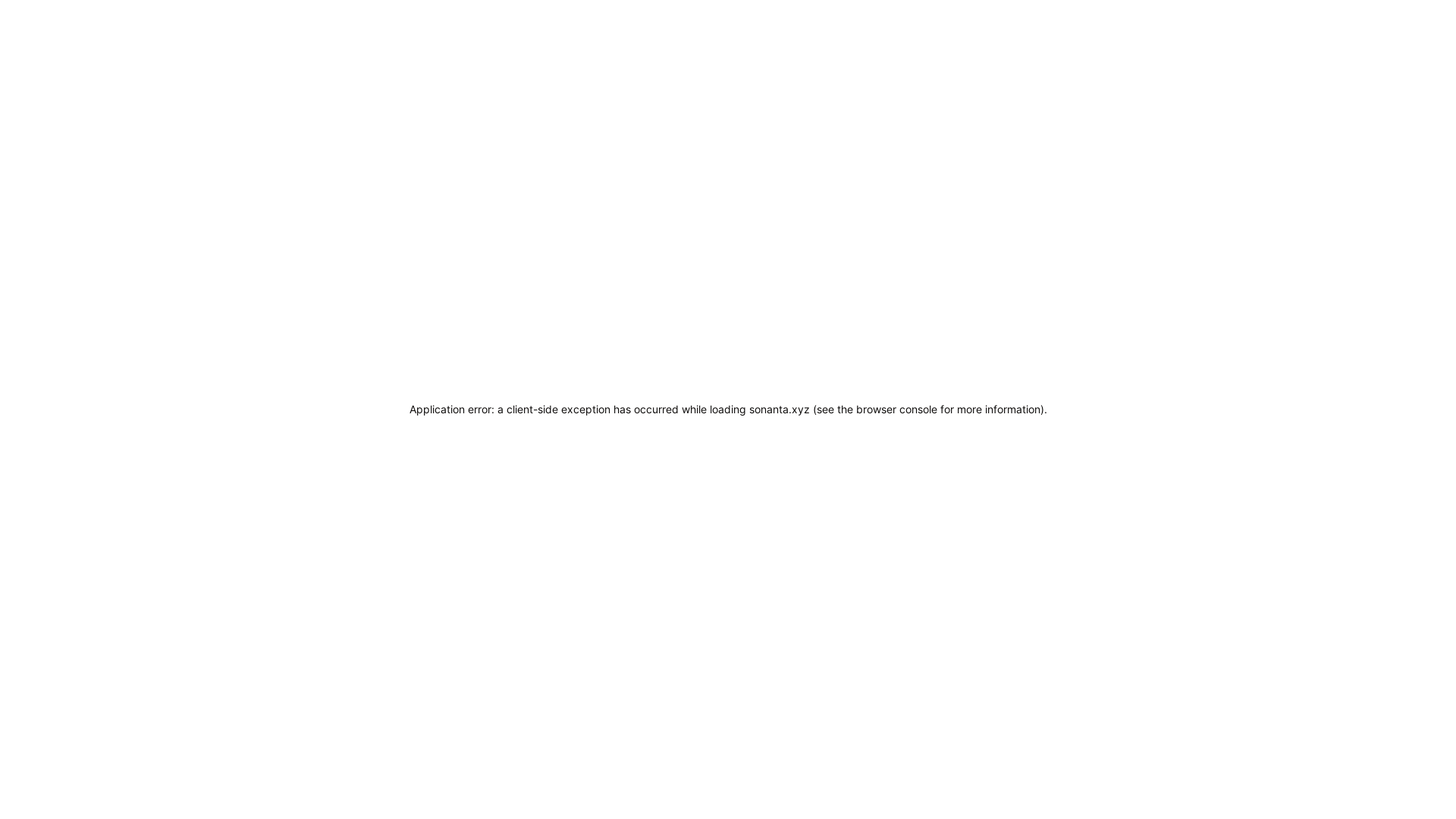 website screenshot of https://sonanta.xyz/