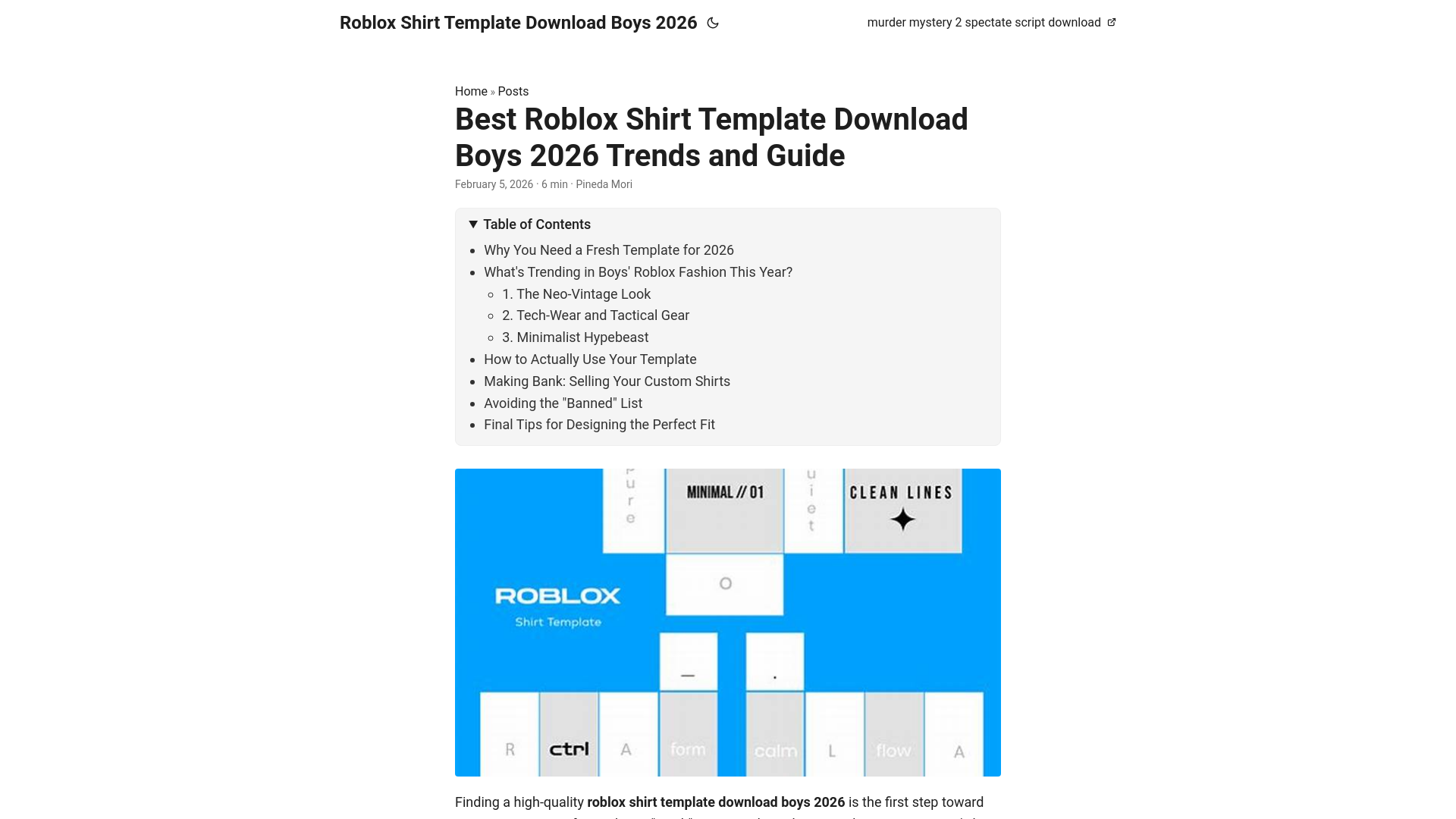 website screenshot of https://robloxshirttemplatedownloadboys2026.pages.dev/
