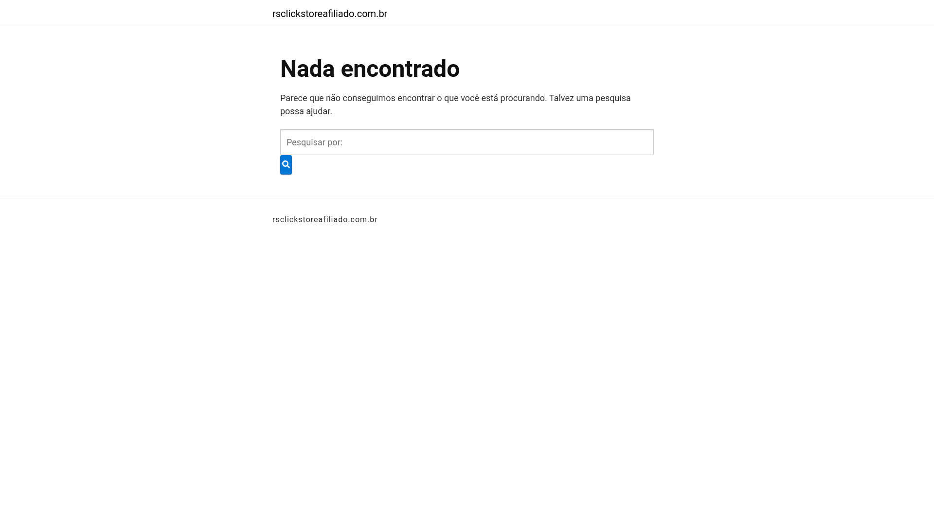 website screenshot of https://rsclickstoreafiliado.com.br/