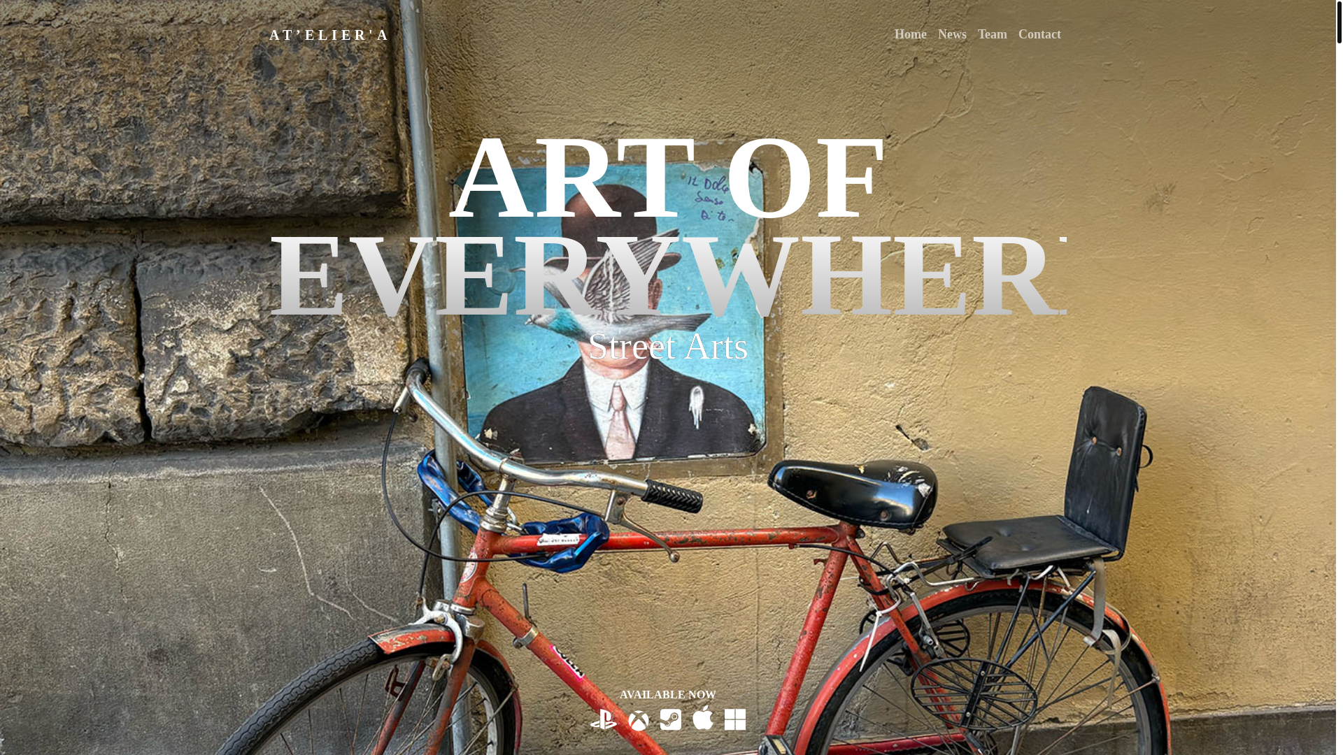 website screenshot of https://ateliera.pl/