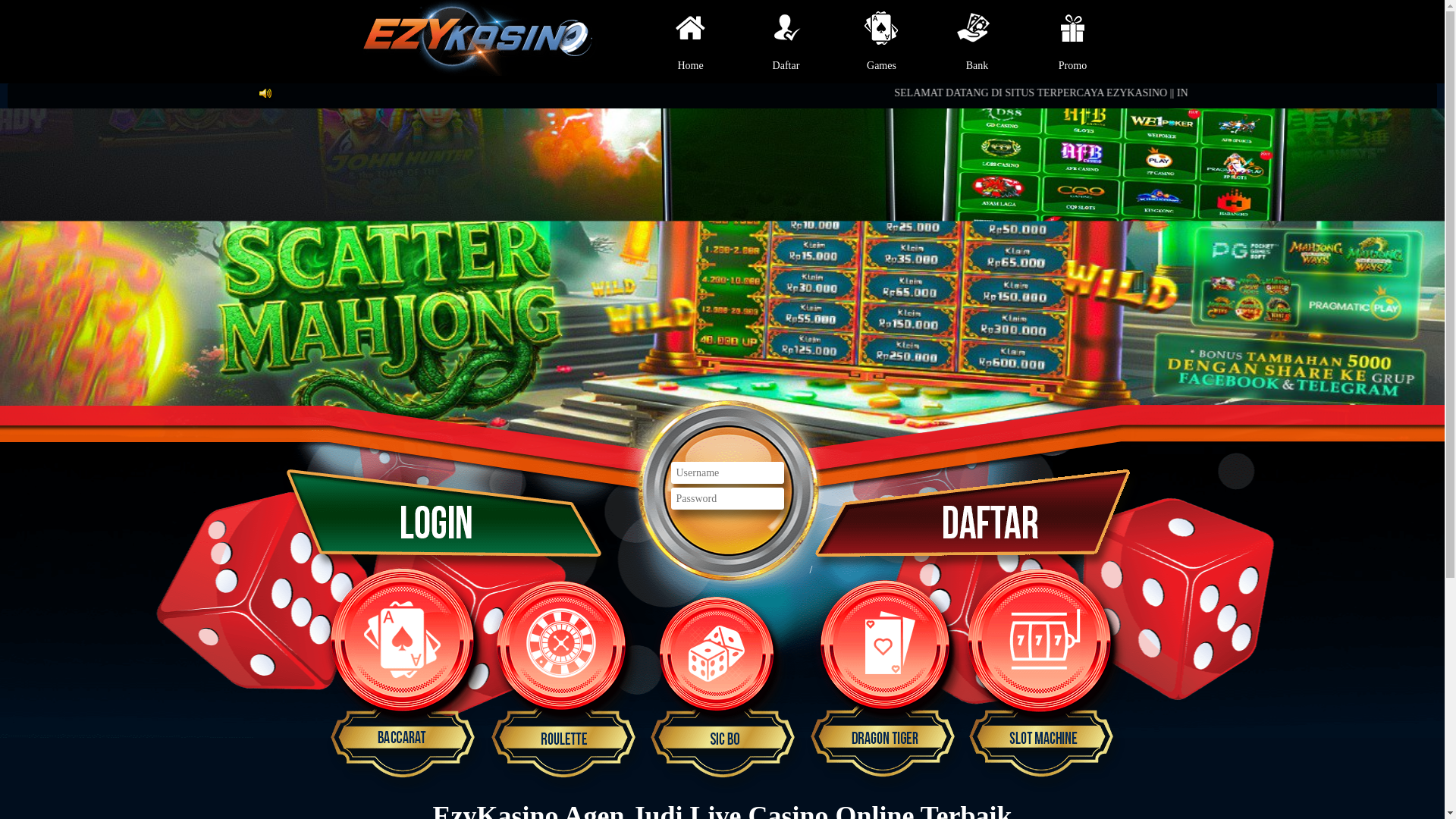website screenshot of https://10ezykasino.wiki/