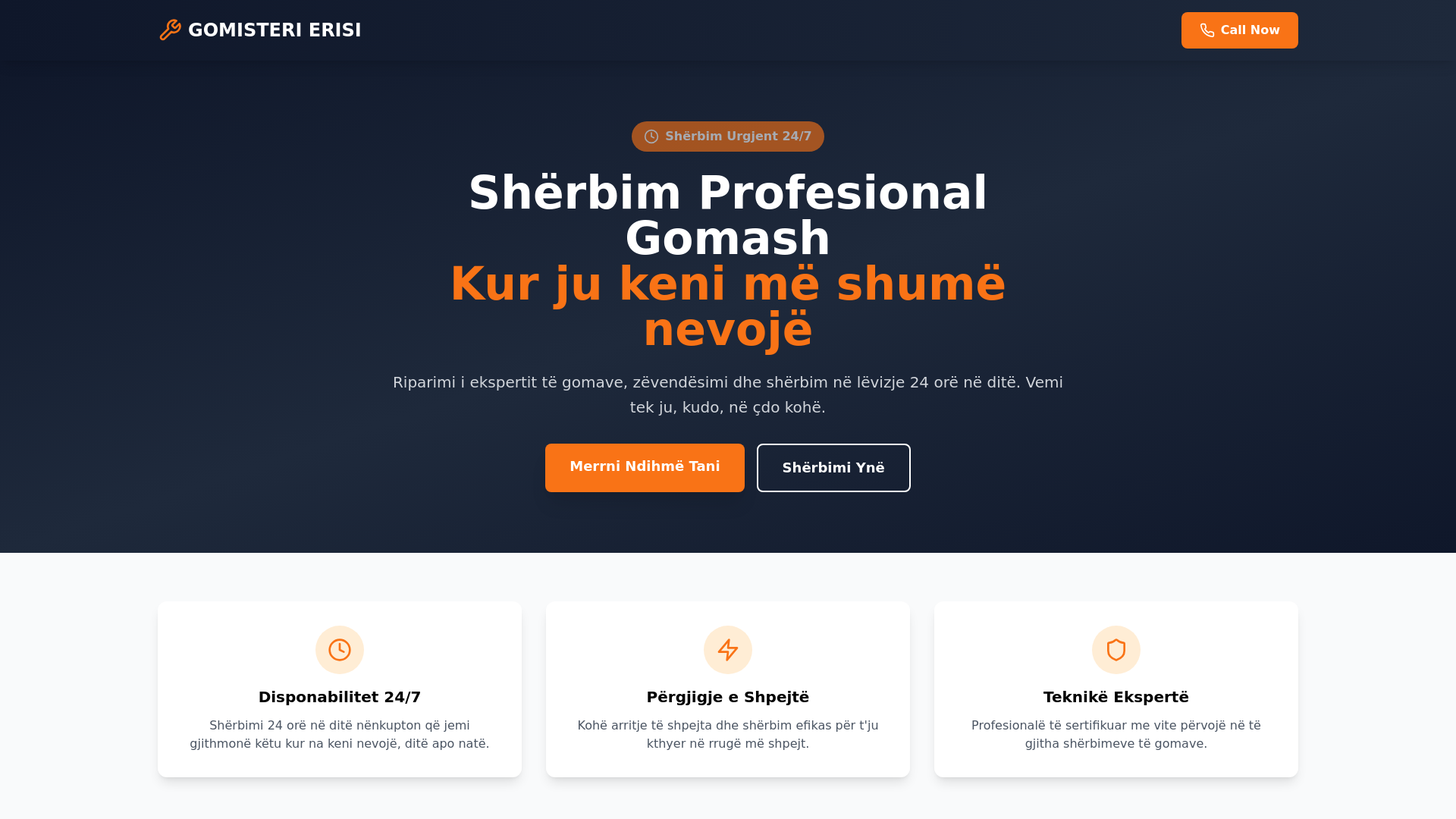 website screenshot of https://gomisterierisi.com/