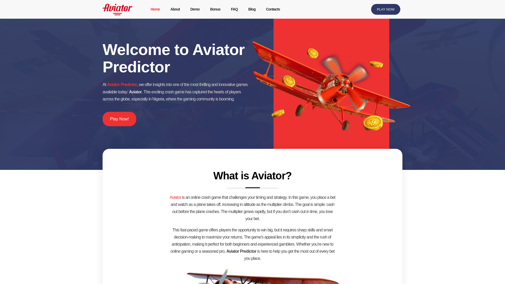 website screenshot of https://aviator-predictor-ng.pages.dev/