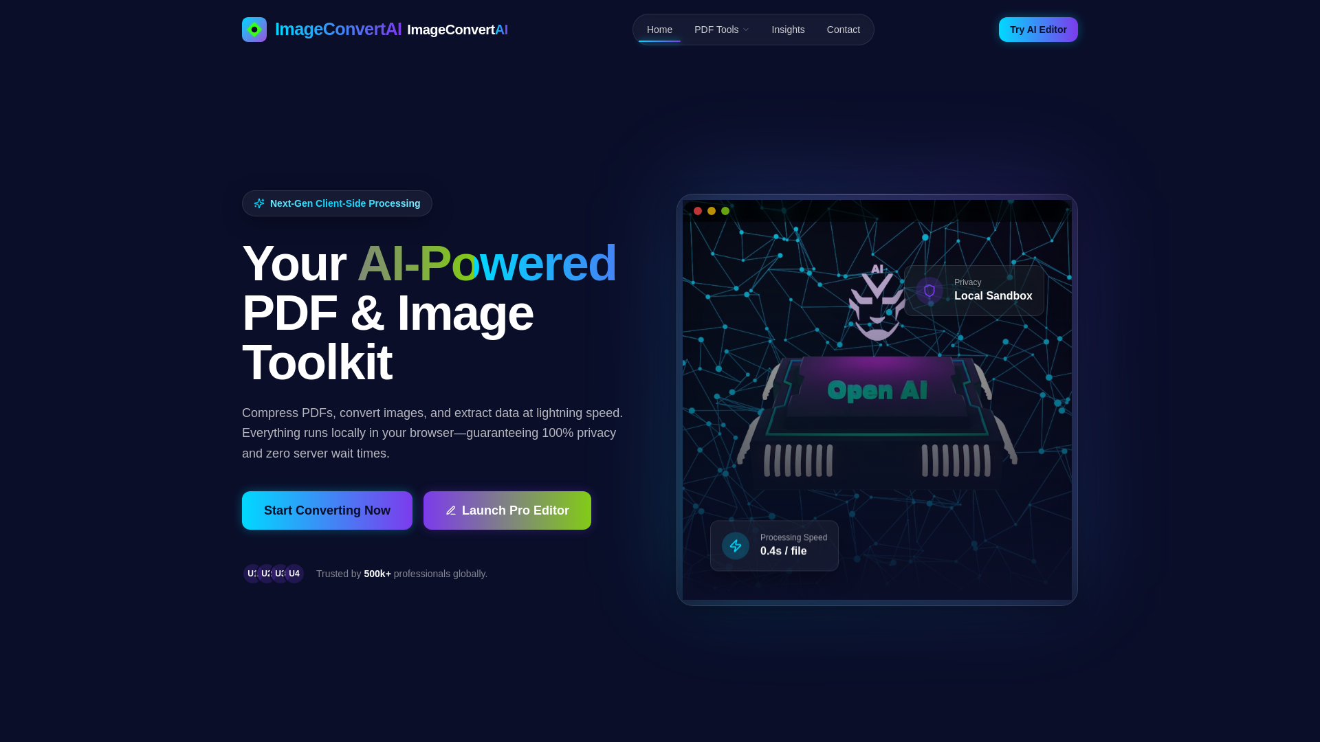 website screenshot of https://imageconvertai.com/