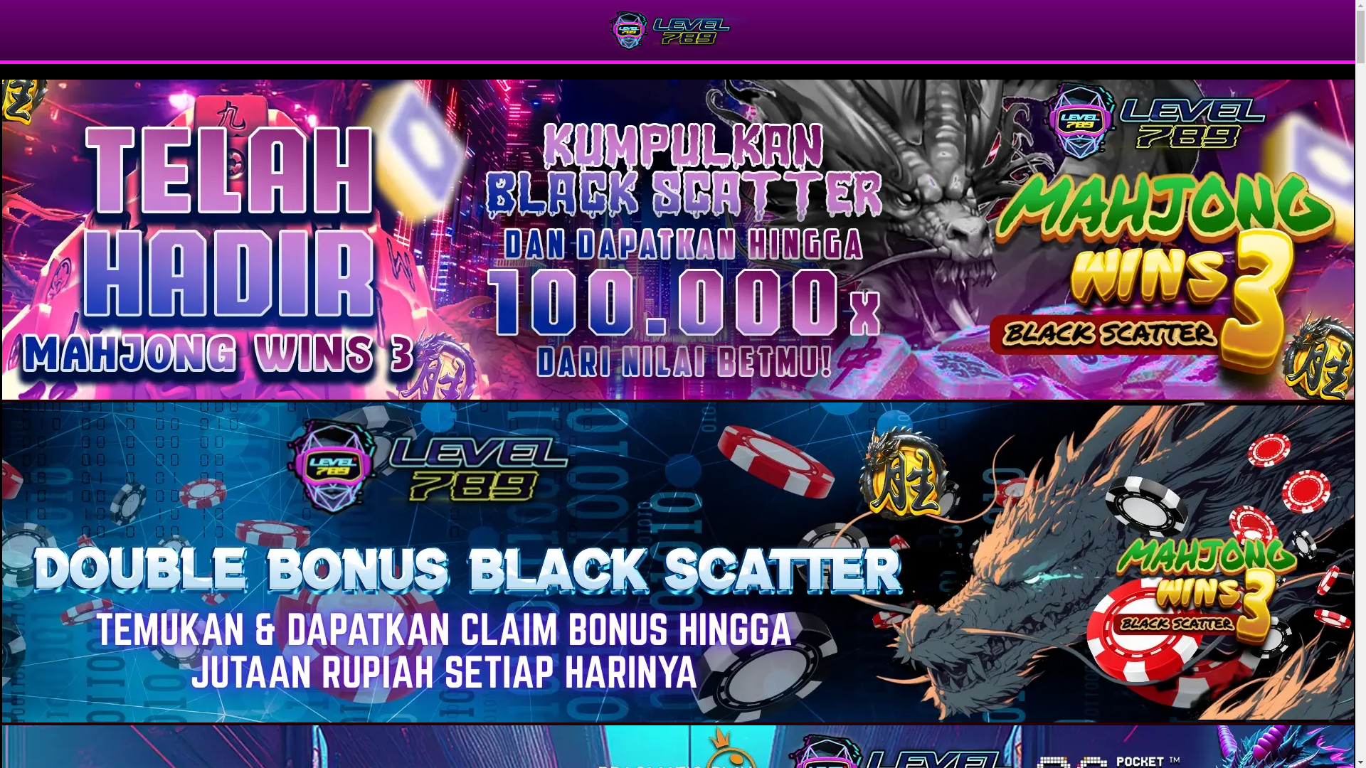 website screenshot of https://level789rtpdong.cloud/