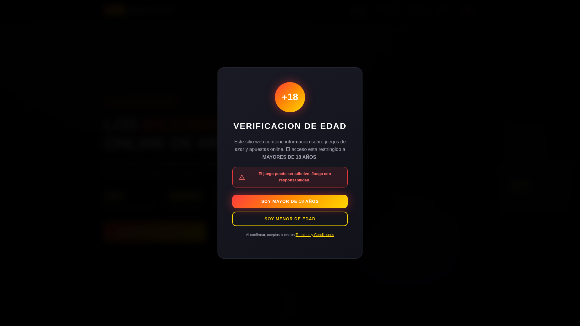 website screenshot of https://top10mejorescasinos.site/