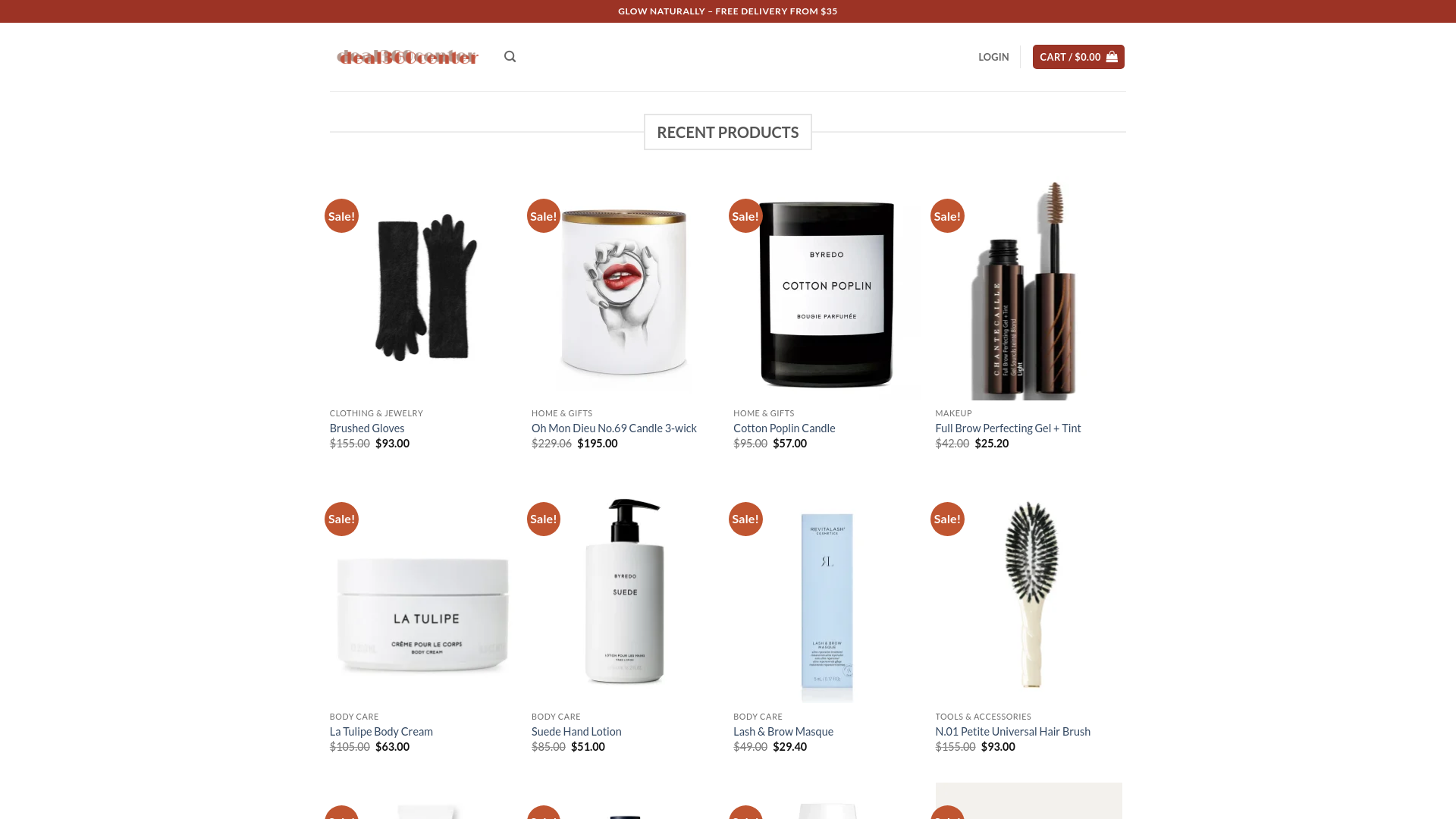 website screenshot of https://deal360center.com/