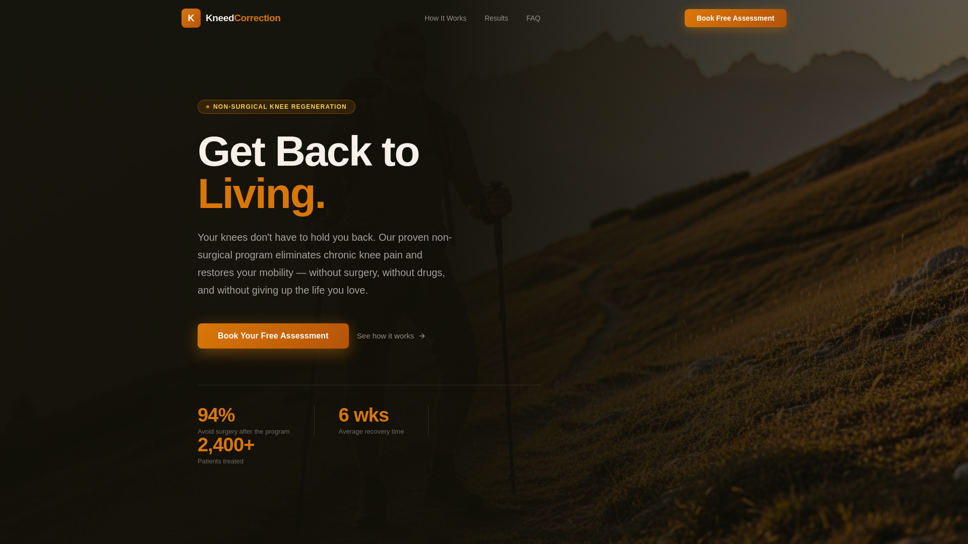 website screenshot of https://kneed-correction.pages.dev/
