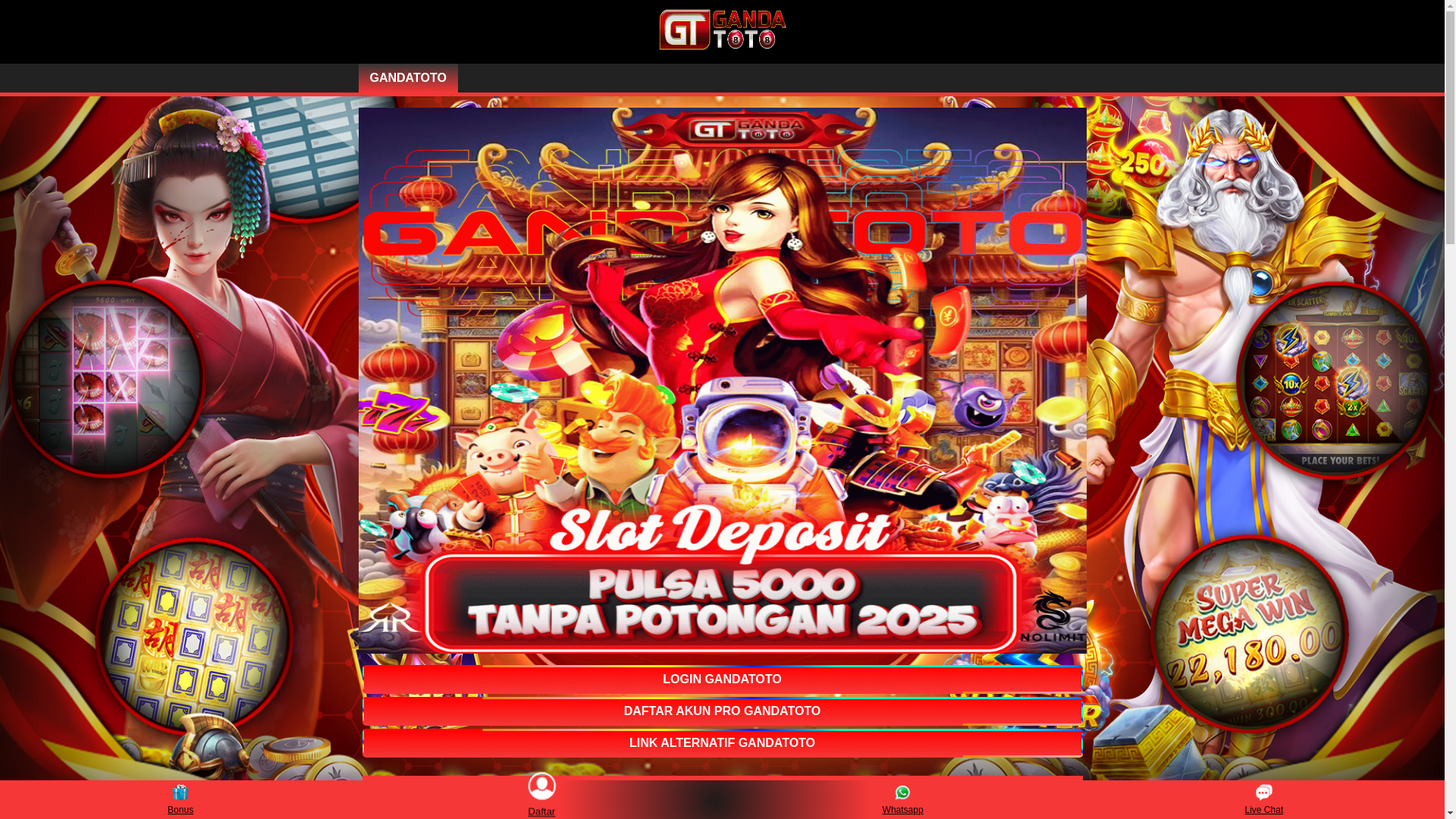 website screenshot of https://sondagandatotonew.pages.dev/