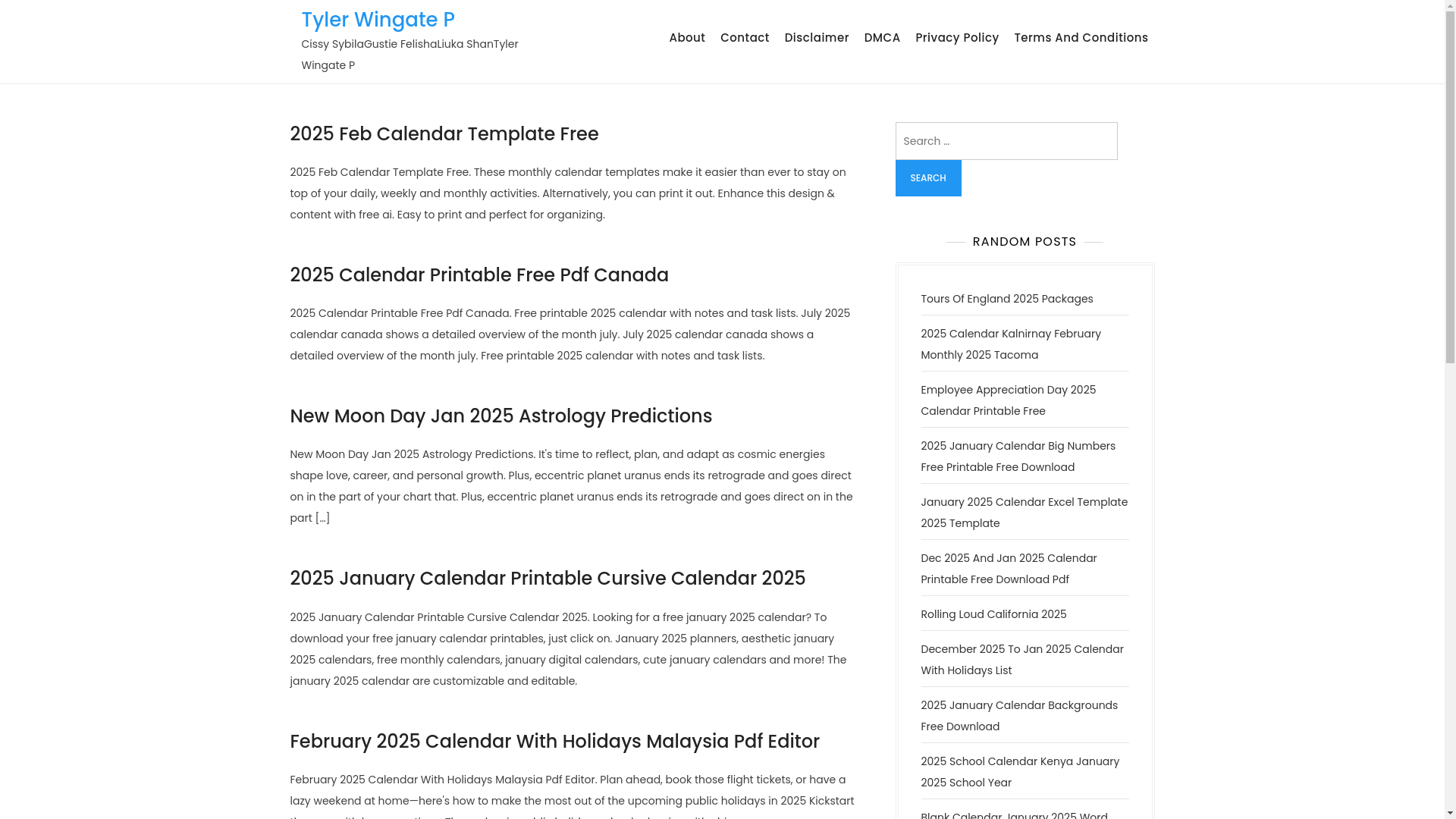 website screenshot of https://tylerwingatep.pages.dev/
