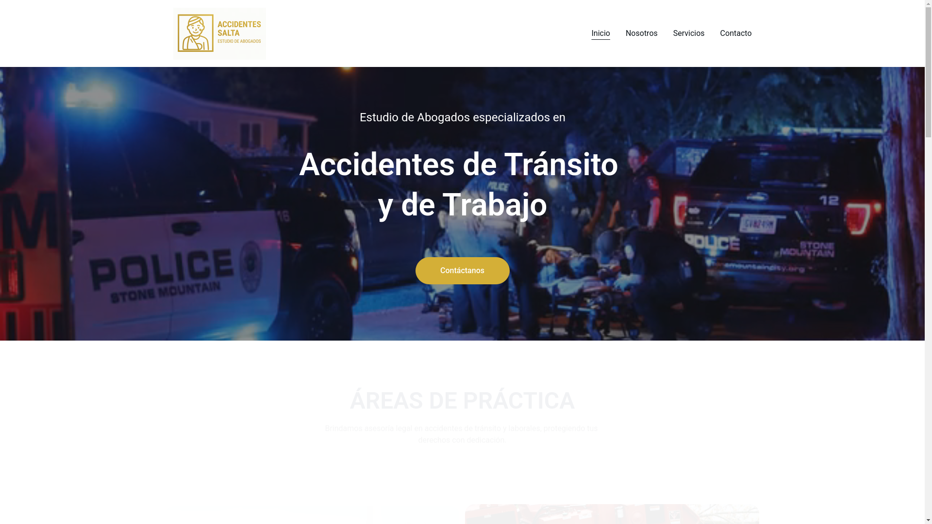website screenshot of https://abogadoaccidentesalta.com.ar/