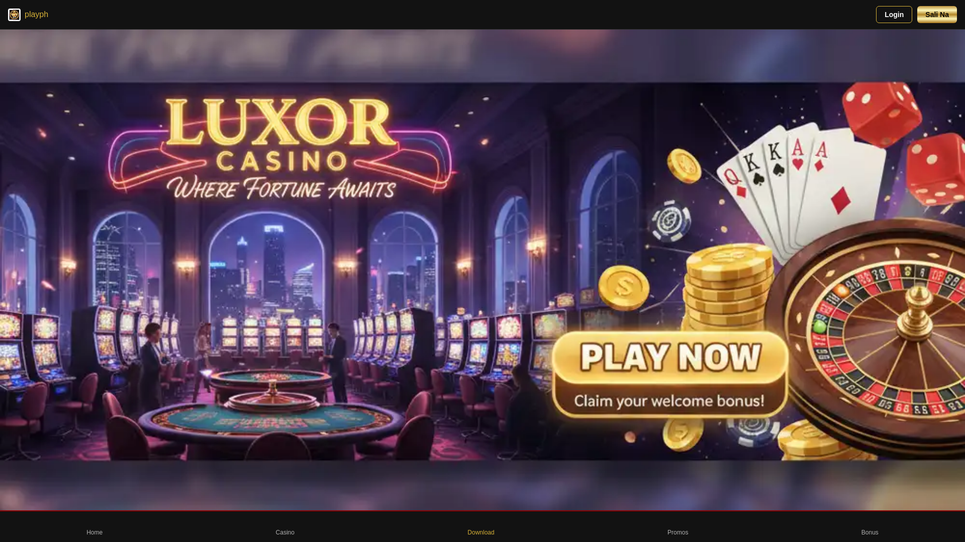 website screenshot of https://playph.org/