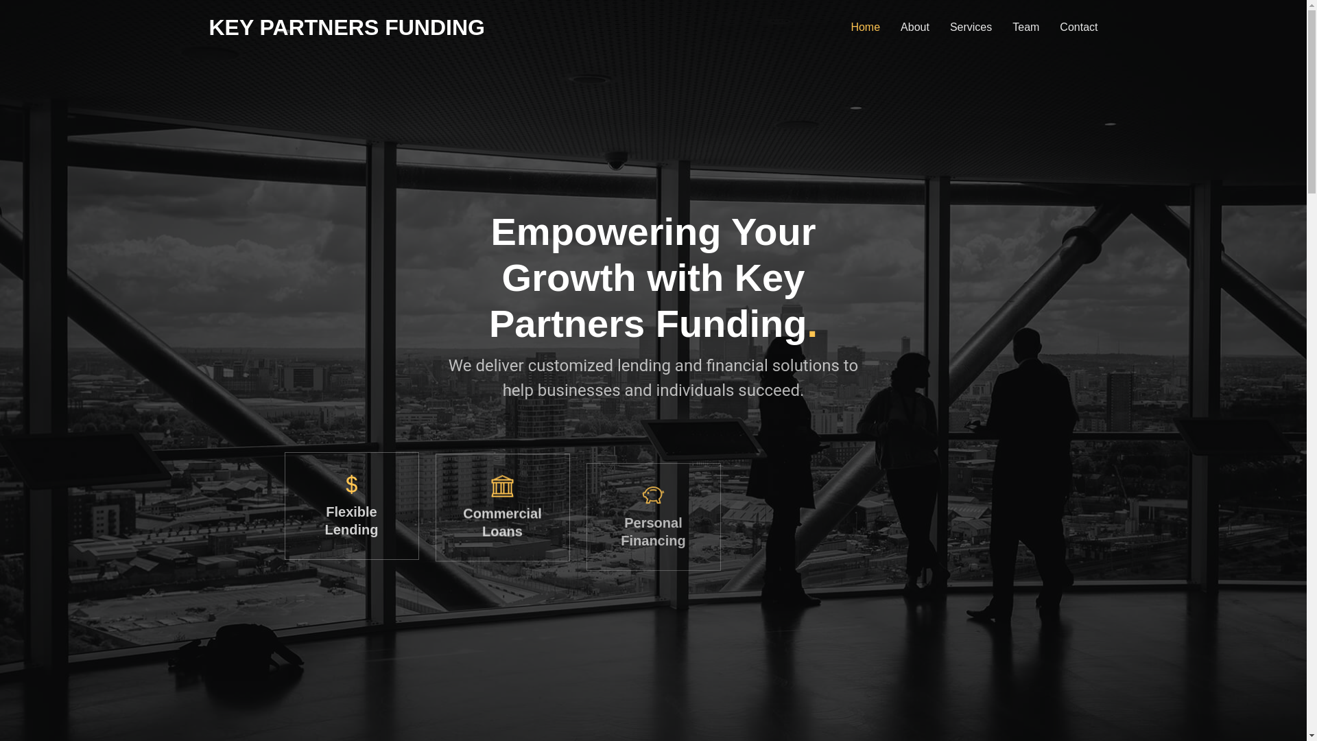 website screenshot of https://key-partners-funding.pages.dev/