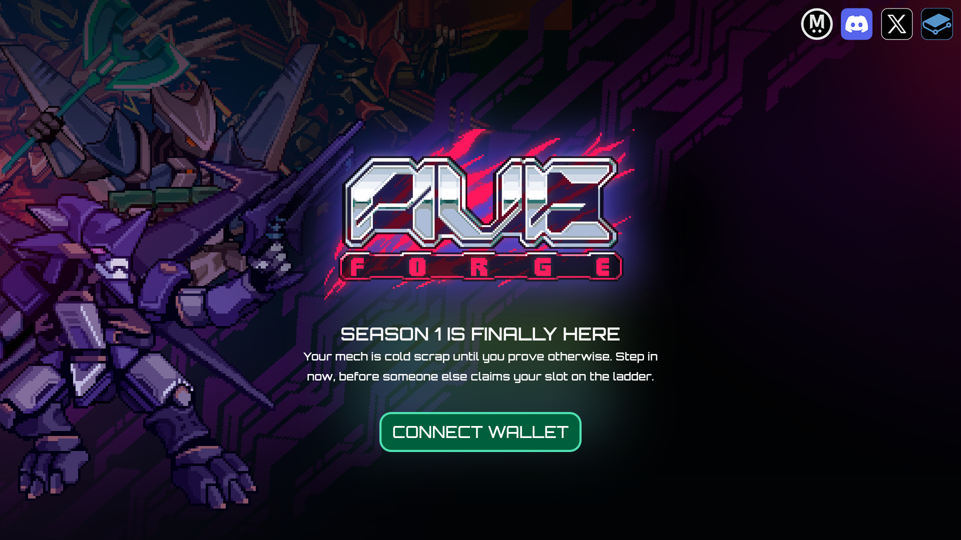 website screenshot of https://aveforge.app