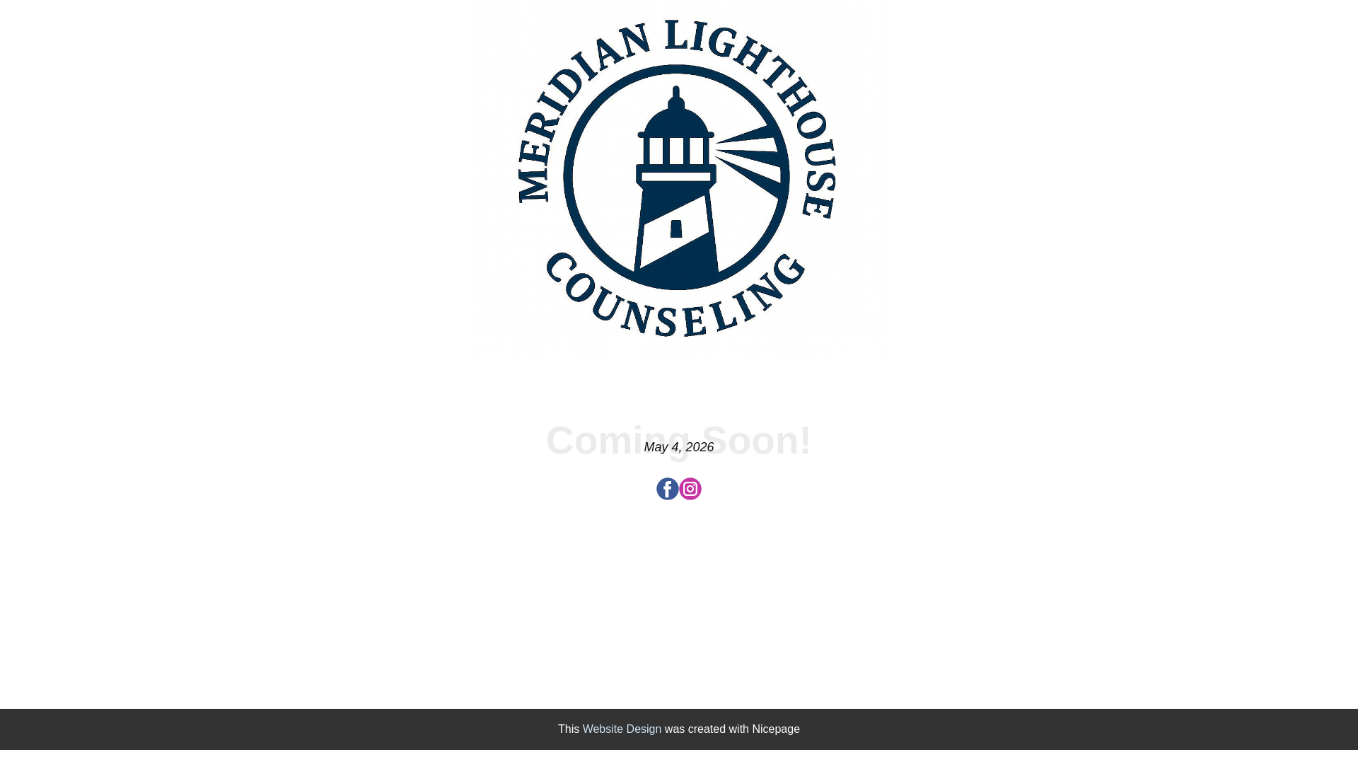 website screenshot of https://meridianlighthousecomingsoon.pages.dev/