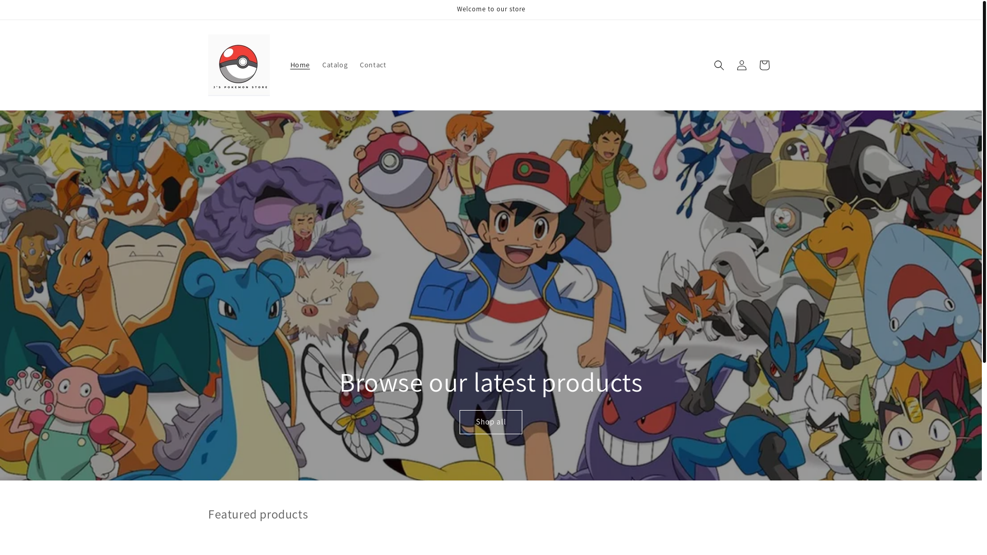 website screenshot of https://jspokemon.com/