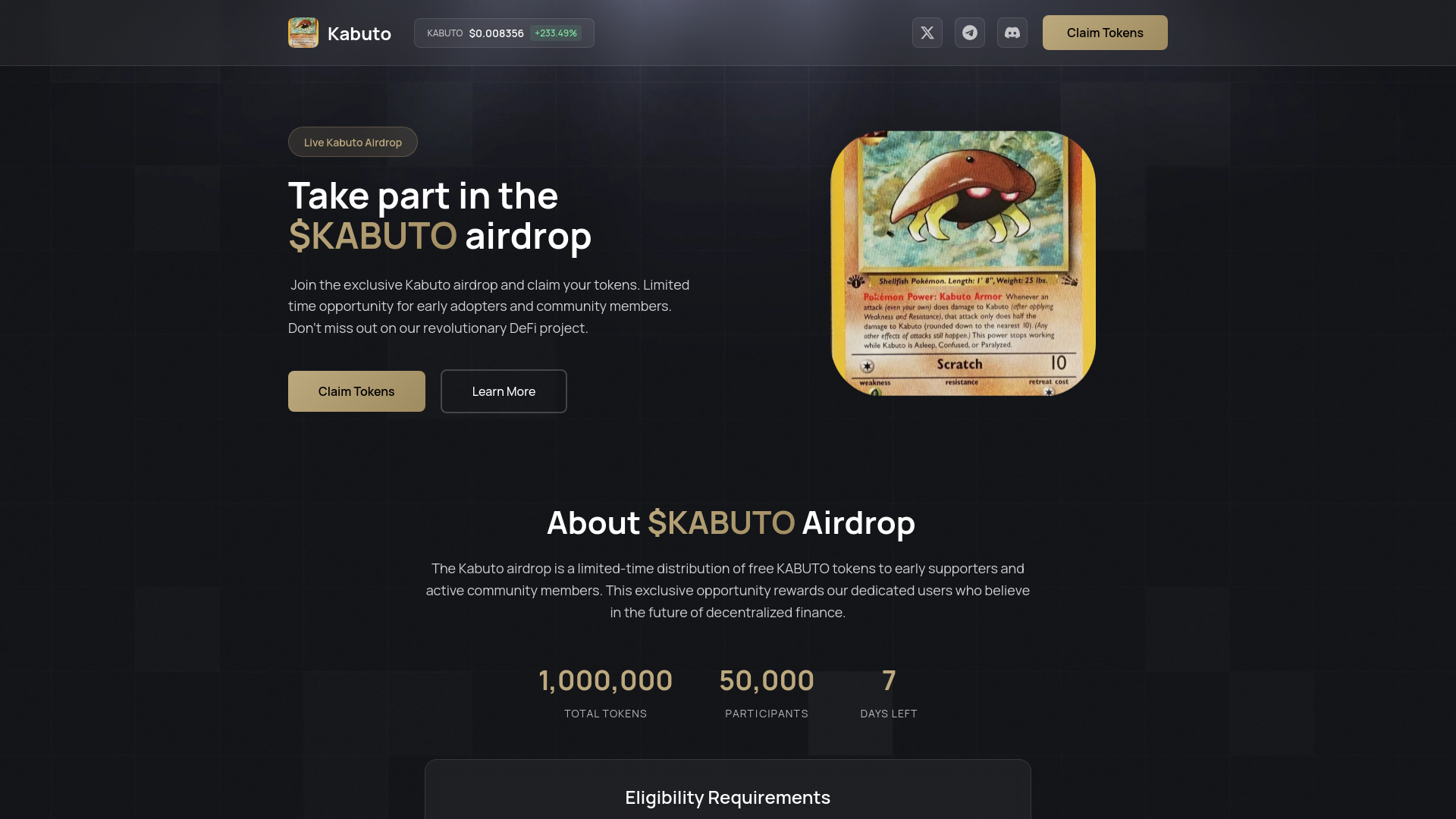 website screenshot of https://gokabuto.org/