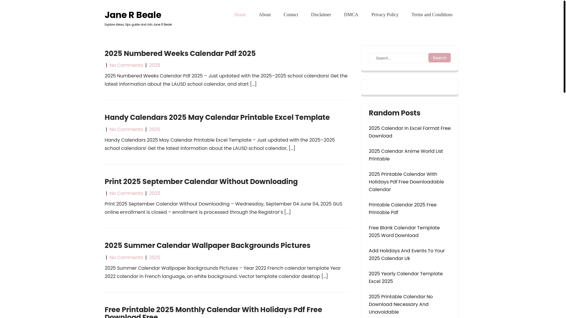website screenshot of https://janerbealep.pages.dev/