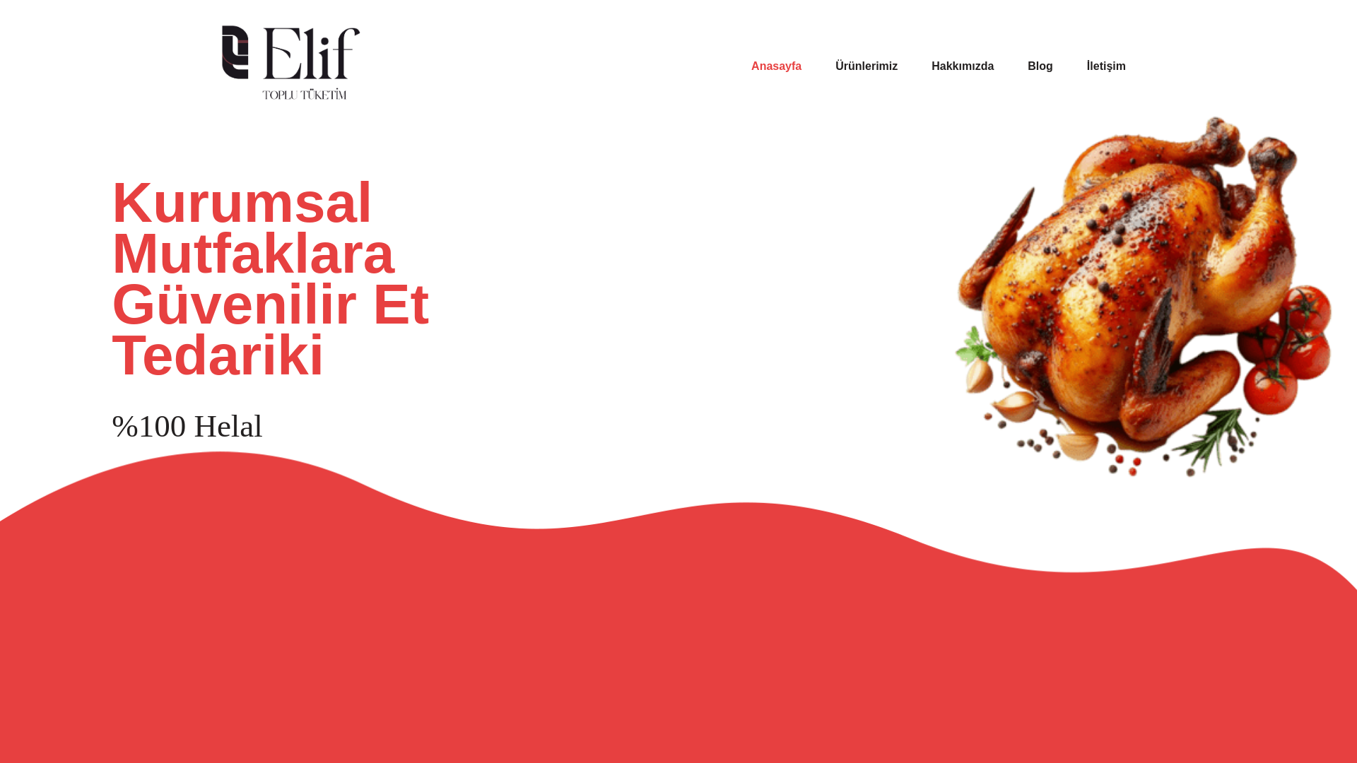 website screenshot of https://eliftoplutuketim.com.tr