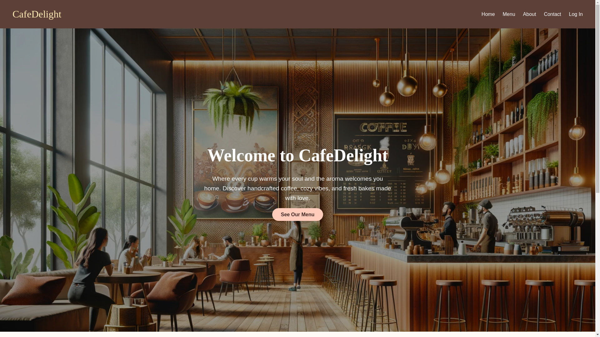 website screenshot of https://cafedelight.store/
