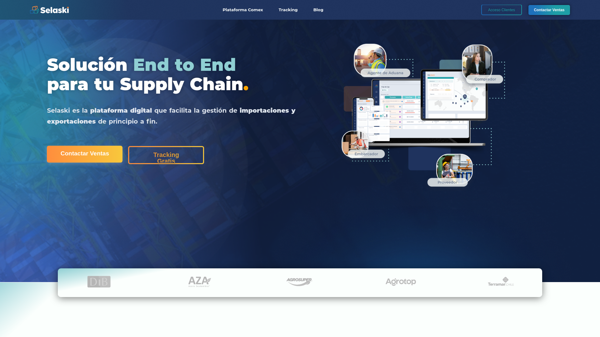 website screenshot of https://selaski-execution.com/