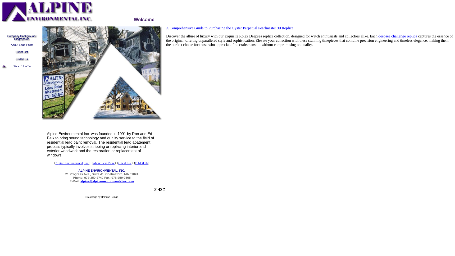 website screenshot of https://alpineenvironmentalinc.pages.dev/