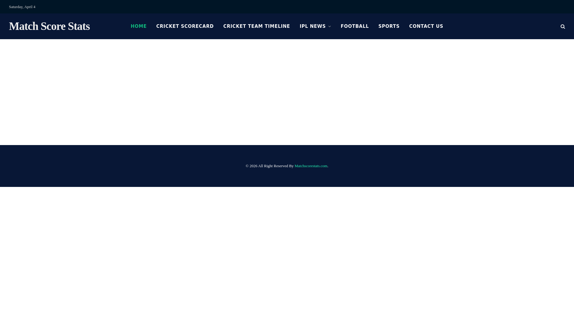 website screenshot of https://matchscorestats.com