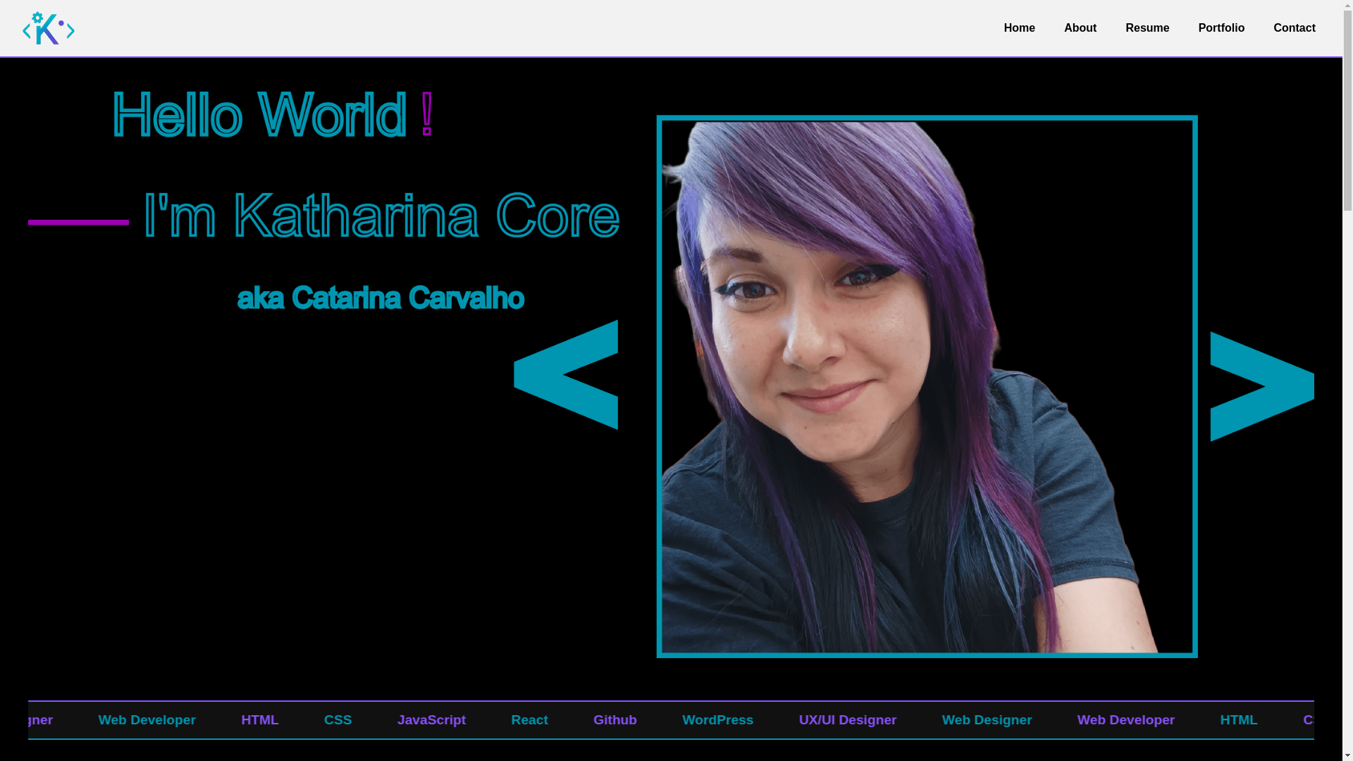 website screenshot of https://katharinacore.pages.dev/