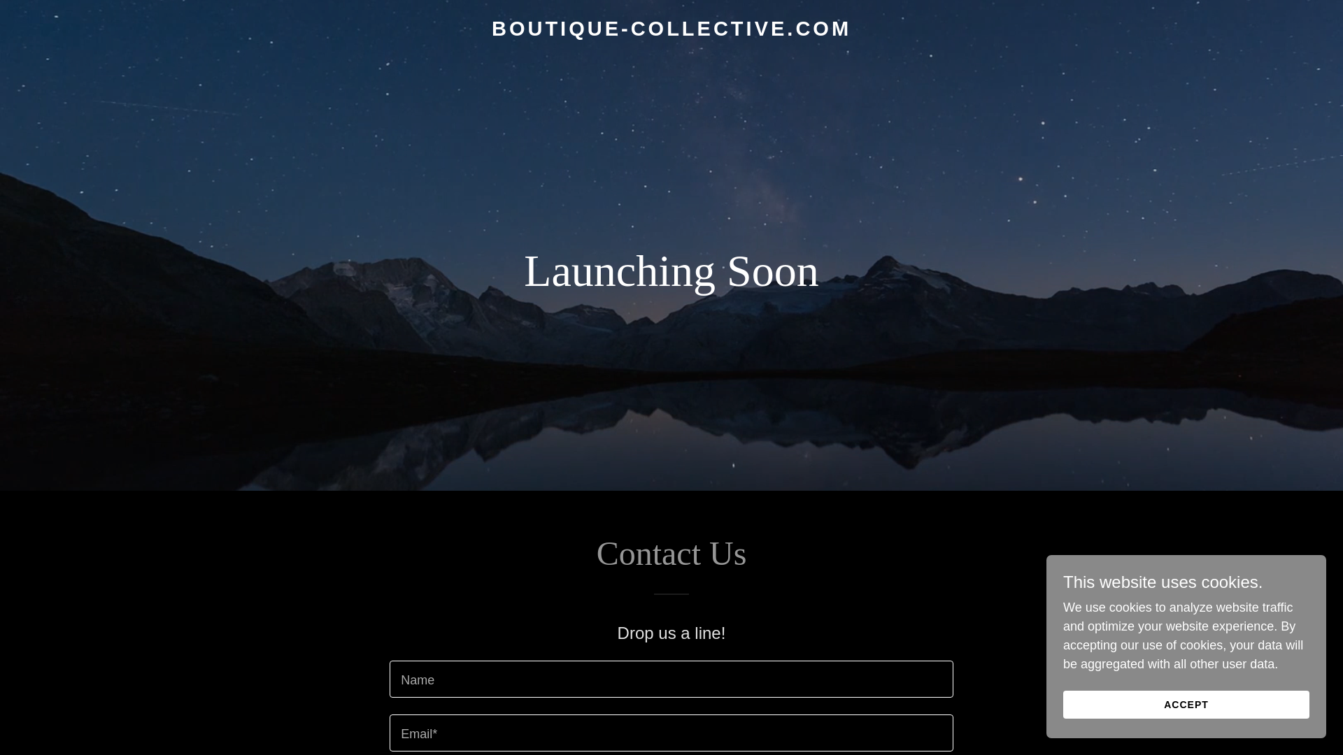 website screenshot of https://boutique-collective.com/