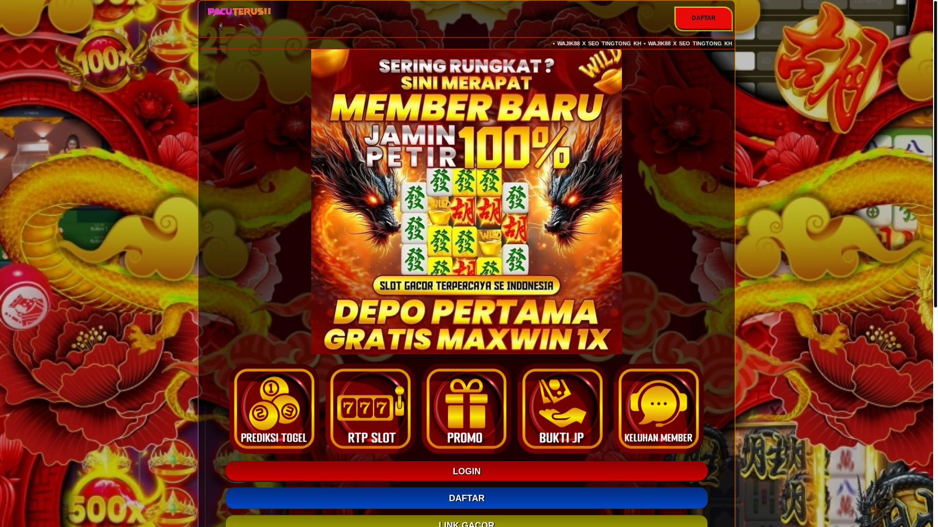 website screenshot of https://slots-wajik88.pages.dev/