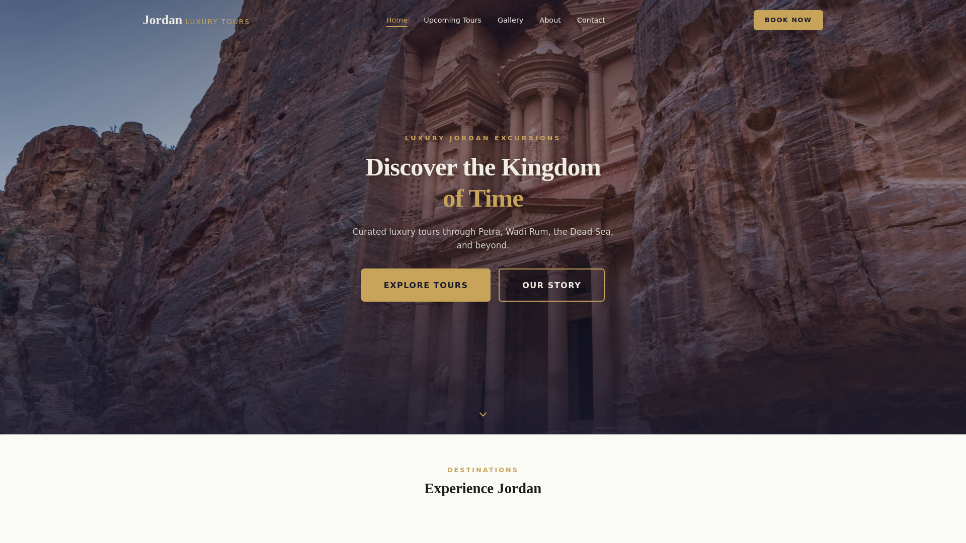 website screenshot of https://travel-website1.pages.dev/