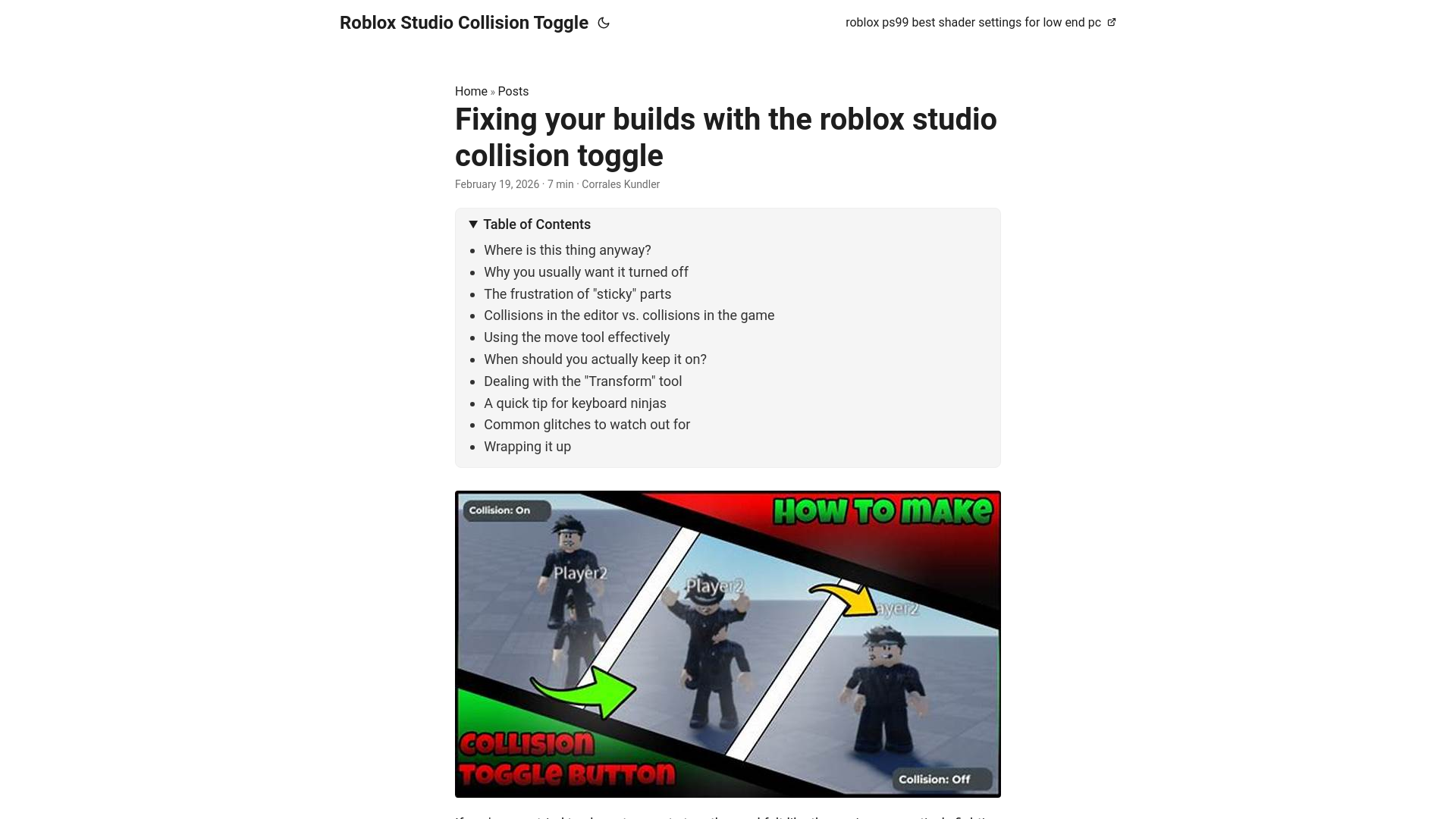 website screenshot of https://roblox-studio-collision-toggle.pages.dev/