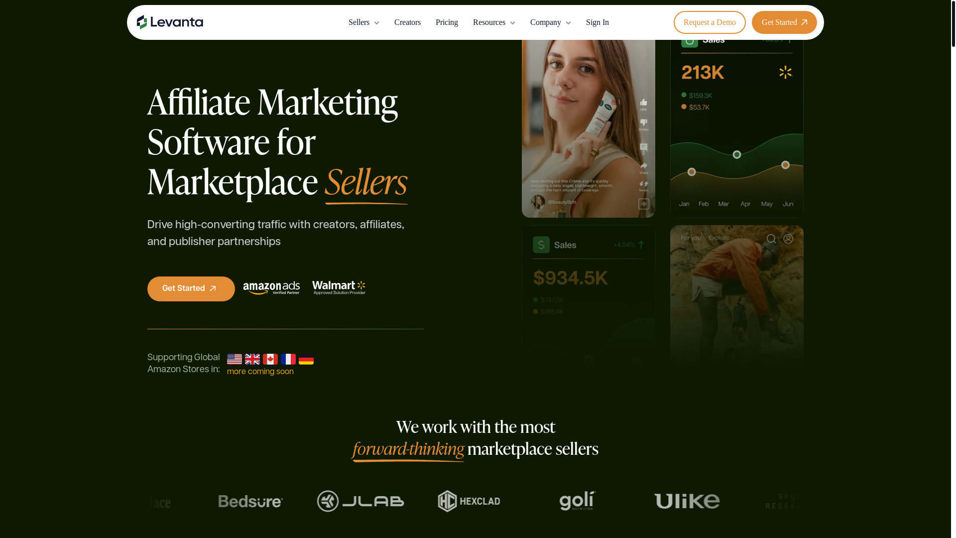 website screenshot of https://livelevanta.info/