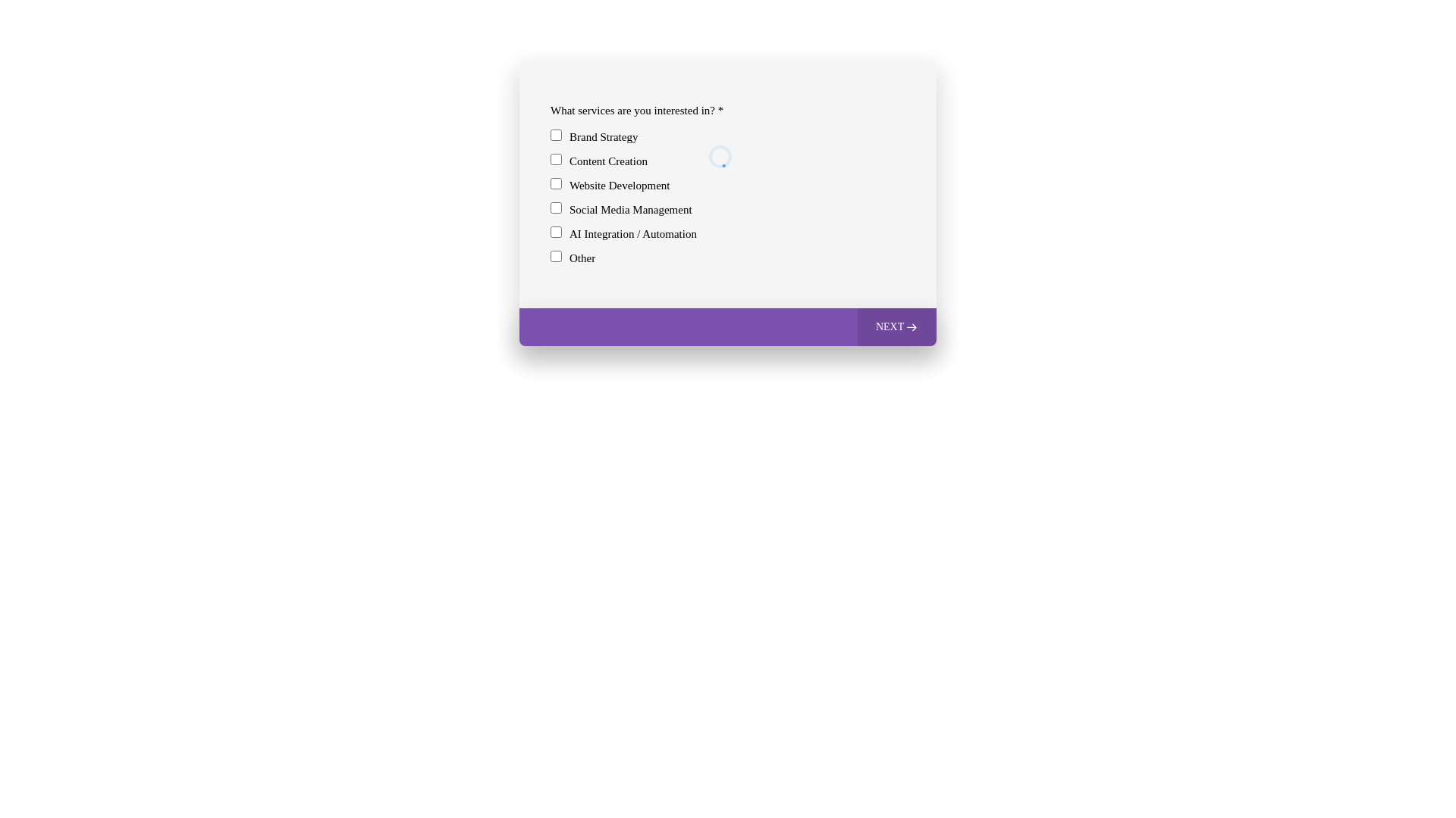 website screenshot of https://trucreative.io/