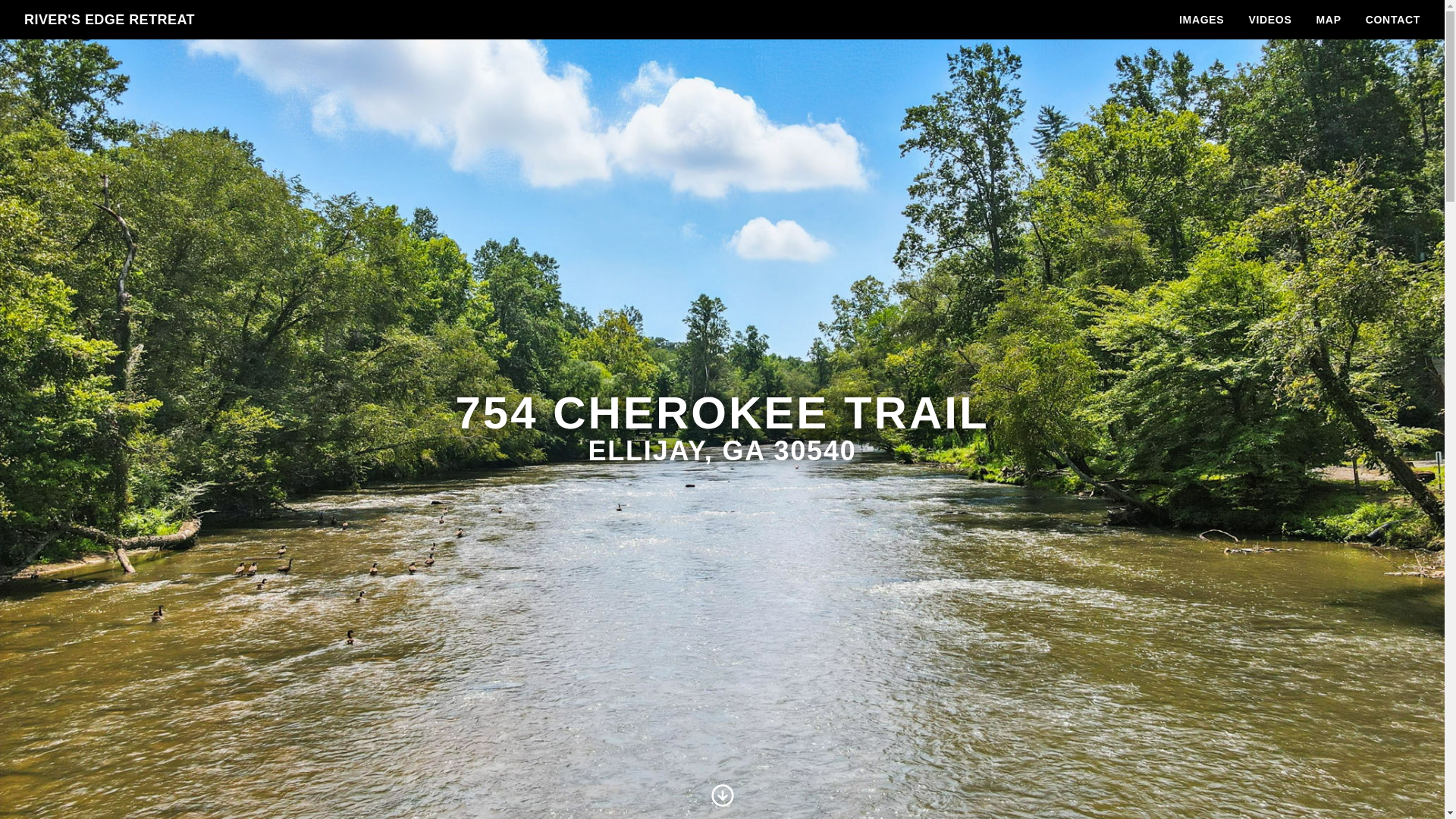 website screenshot of https://riversedge-retreat.com/