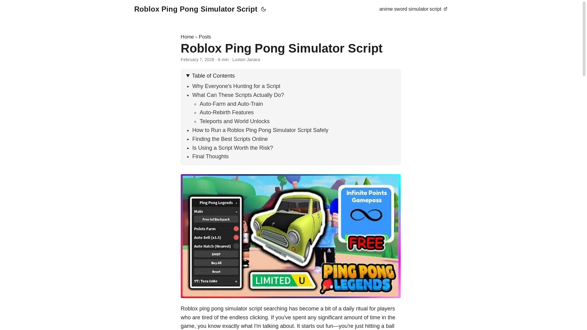 website screenshot of https://robloxpingpongsimulatorscript.pages.dev/