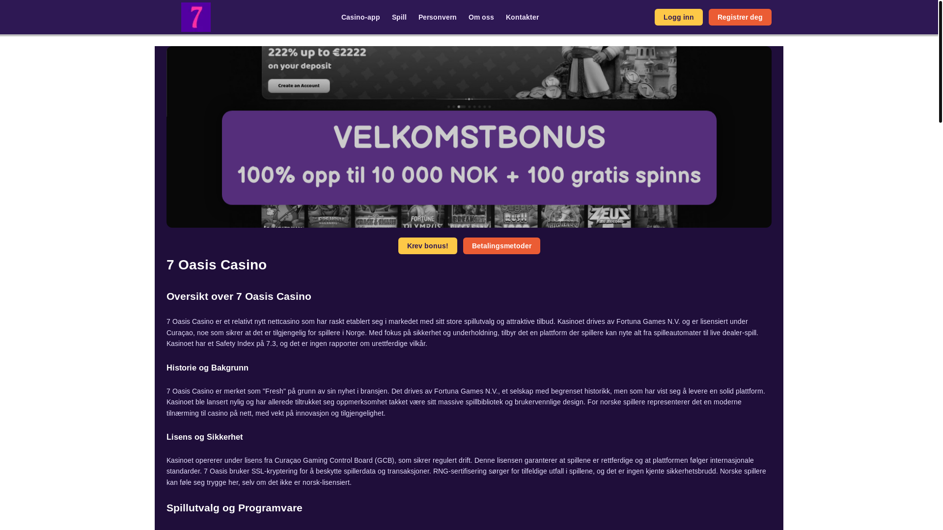 website screenshot of https://7oasis-casinoer-com.pages.dev/