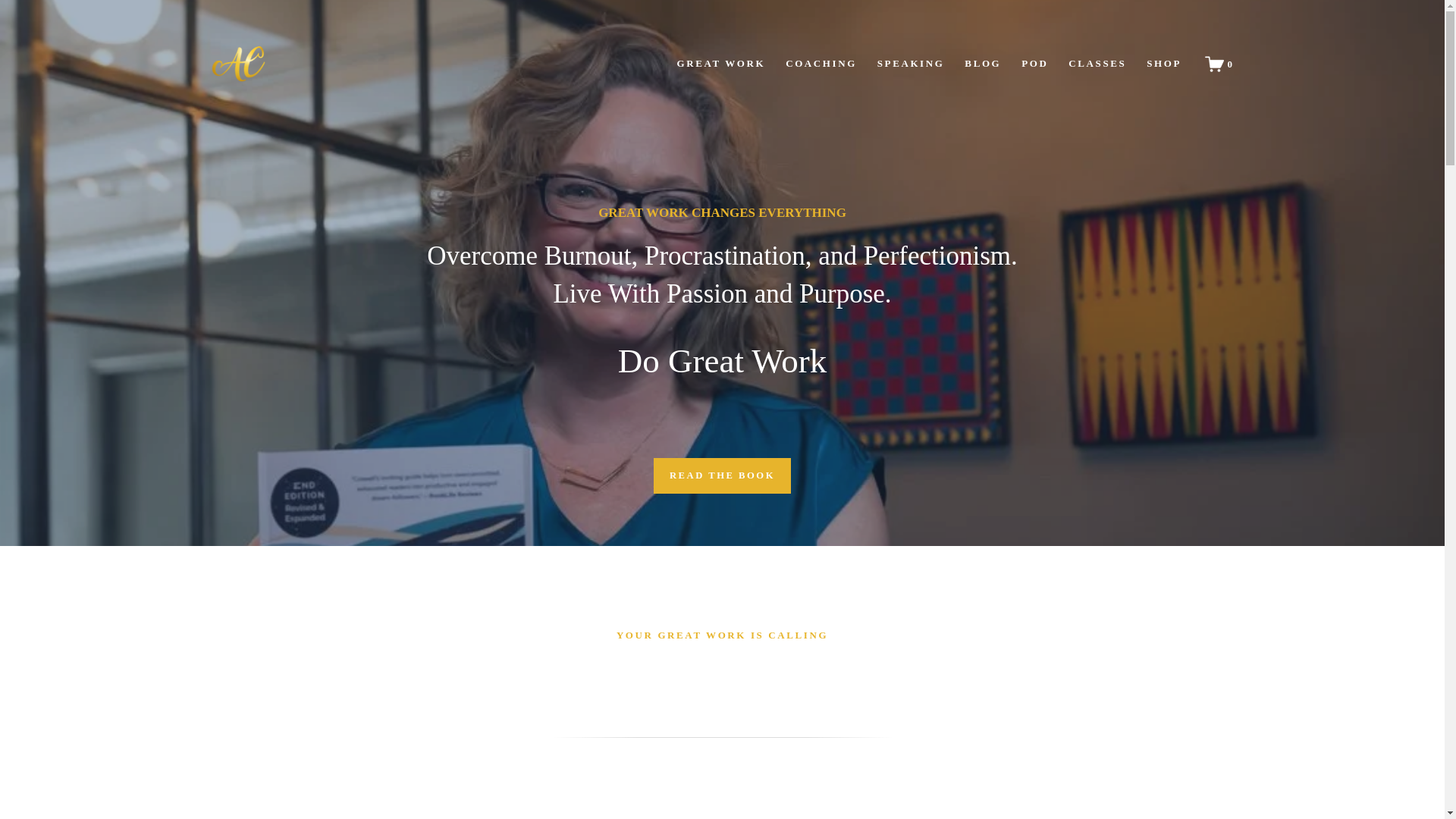 website screenshot of https://greatworkfreechapter.com/